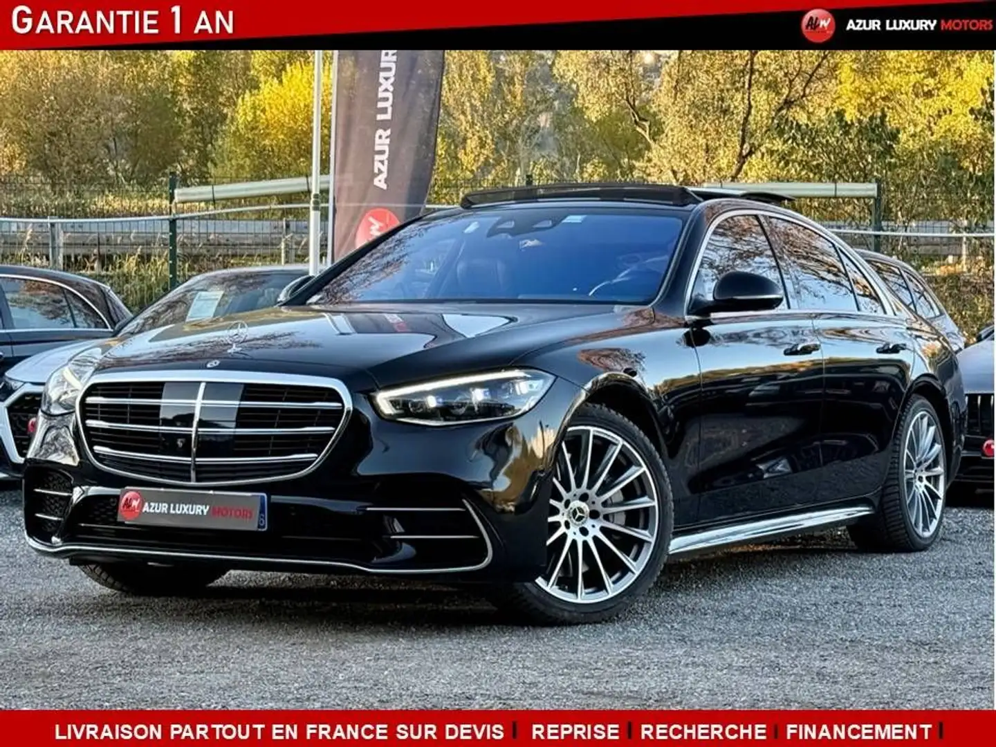 Mercedes-Benz S 580 580 E 510CV TVA RECUP BVA9 Noir - 1
