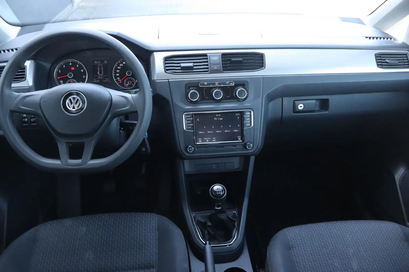 Volkswagen Caddy 1.4 TGI Aardgas Trendline BTW Auto, Apple Carplay, Wit - 2