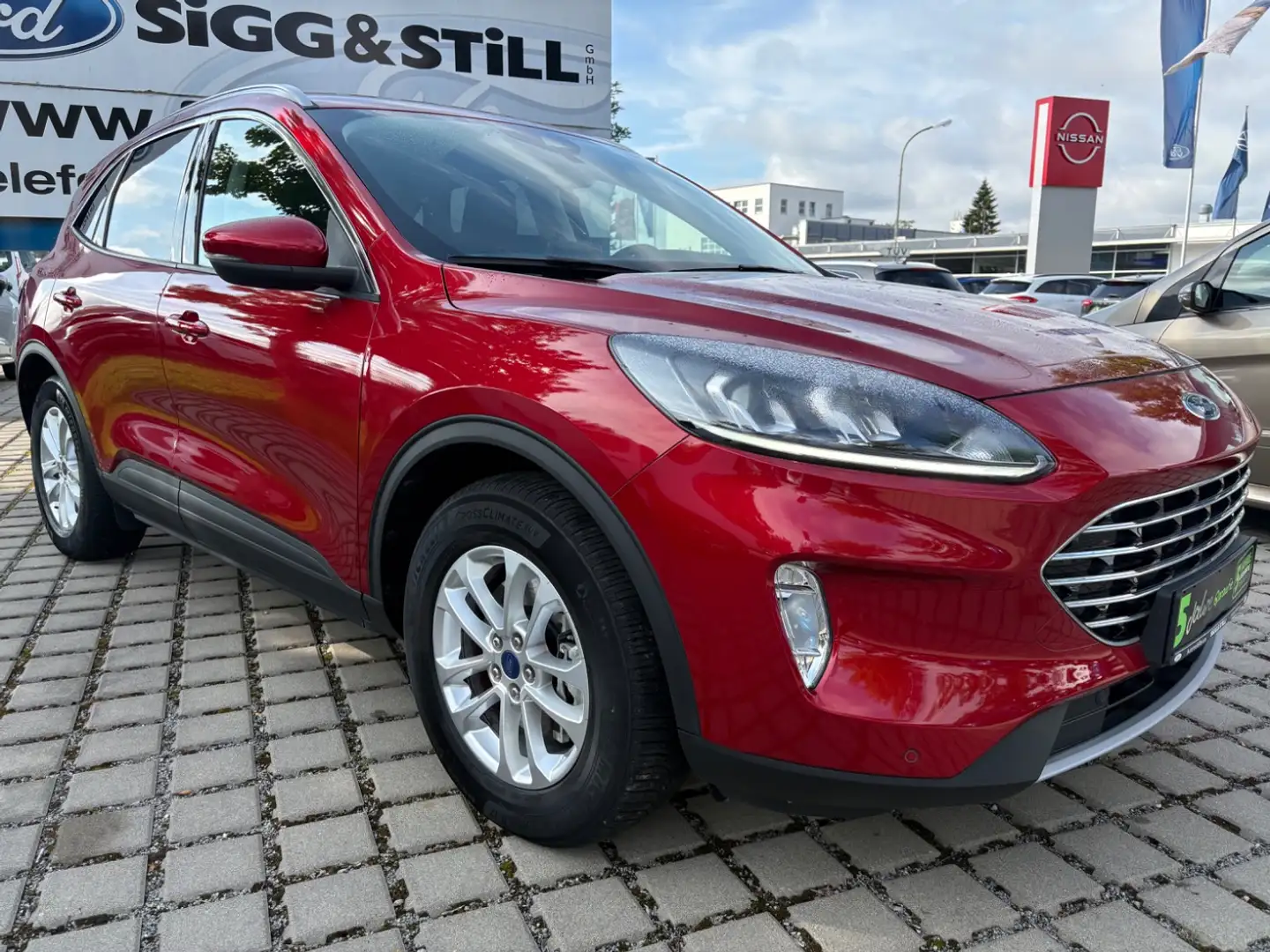 Ford Kuga 2.5 PHEV Titanium NAV*4xSHZ*KLIMAAUT*PDC*CAM Rouge - 2