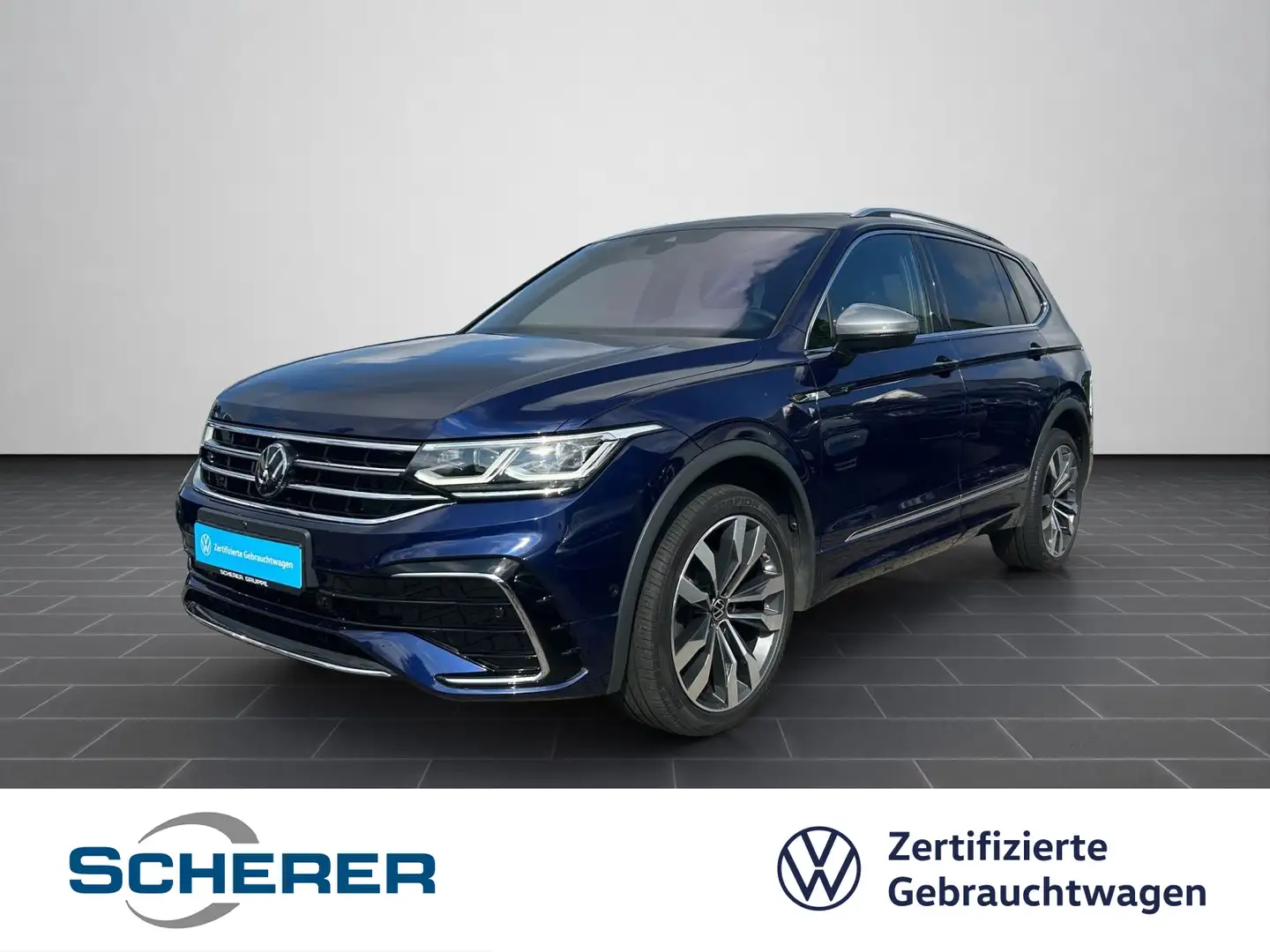 Volkswagen Tiguan Allspace R-Line 2.0 TDI DSG 4x4 7-Sitzer Blau - 1
