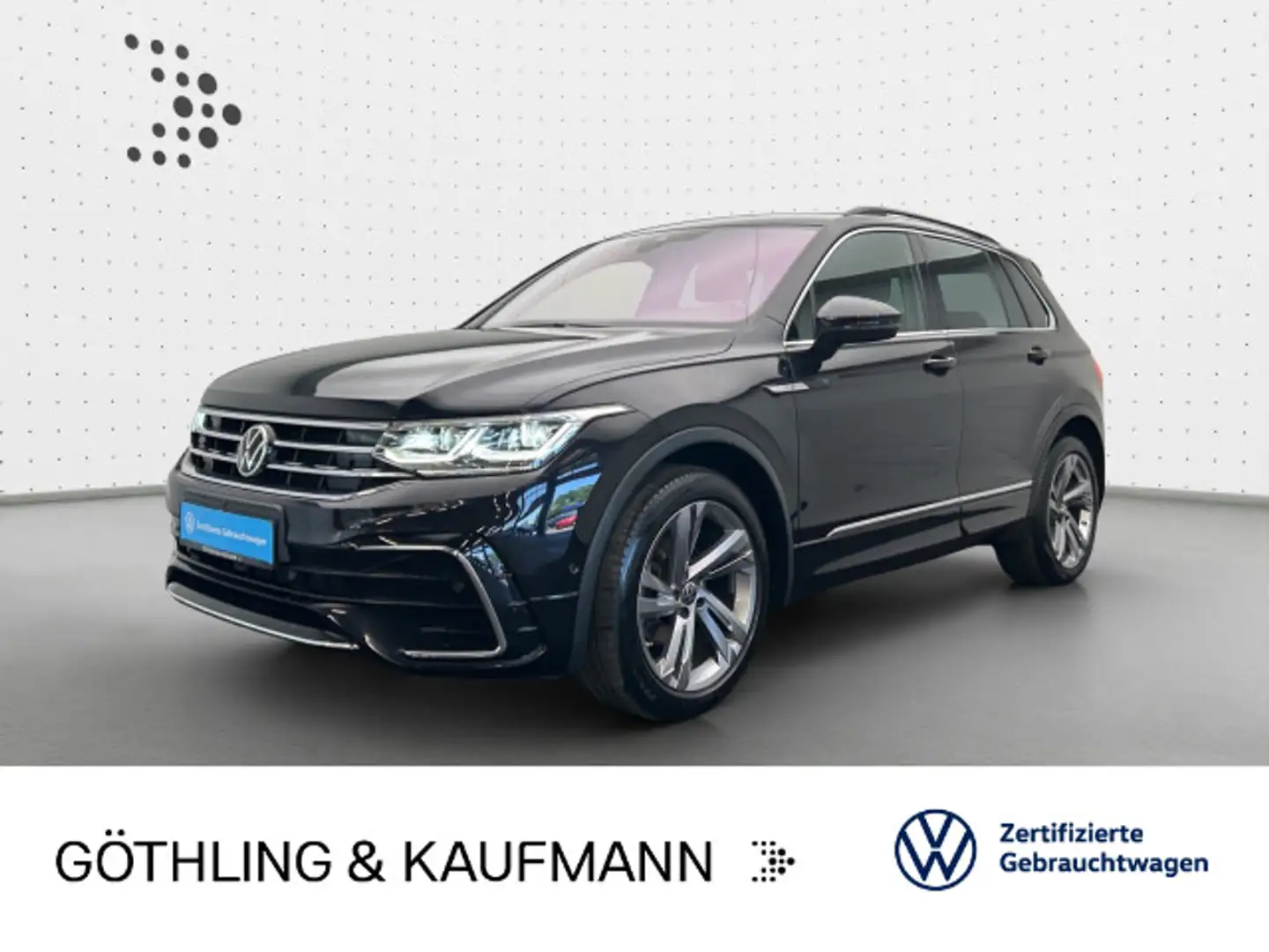 Volkswagen Tiguan R-Line 2.0 TDI 110kW*DSG*AHK*KAM*MATRIX*N Noir - 1