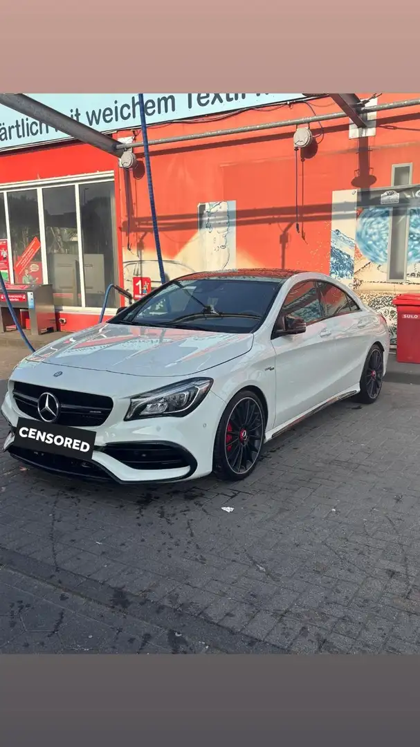 Mercedes-Benz CLA 45 AMG 4Matic Speedshift DCT 7G Weiß - 1