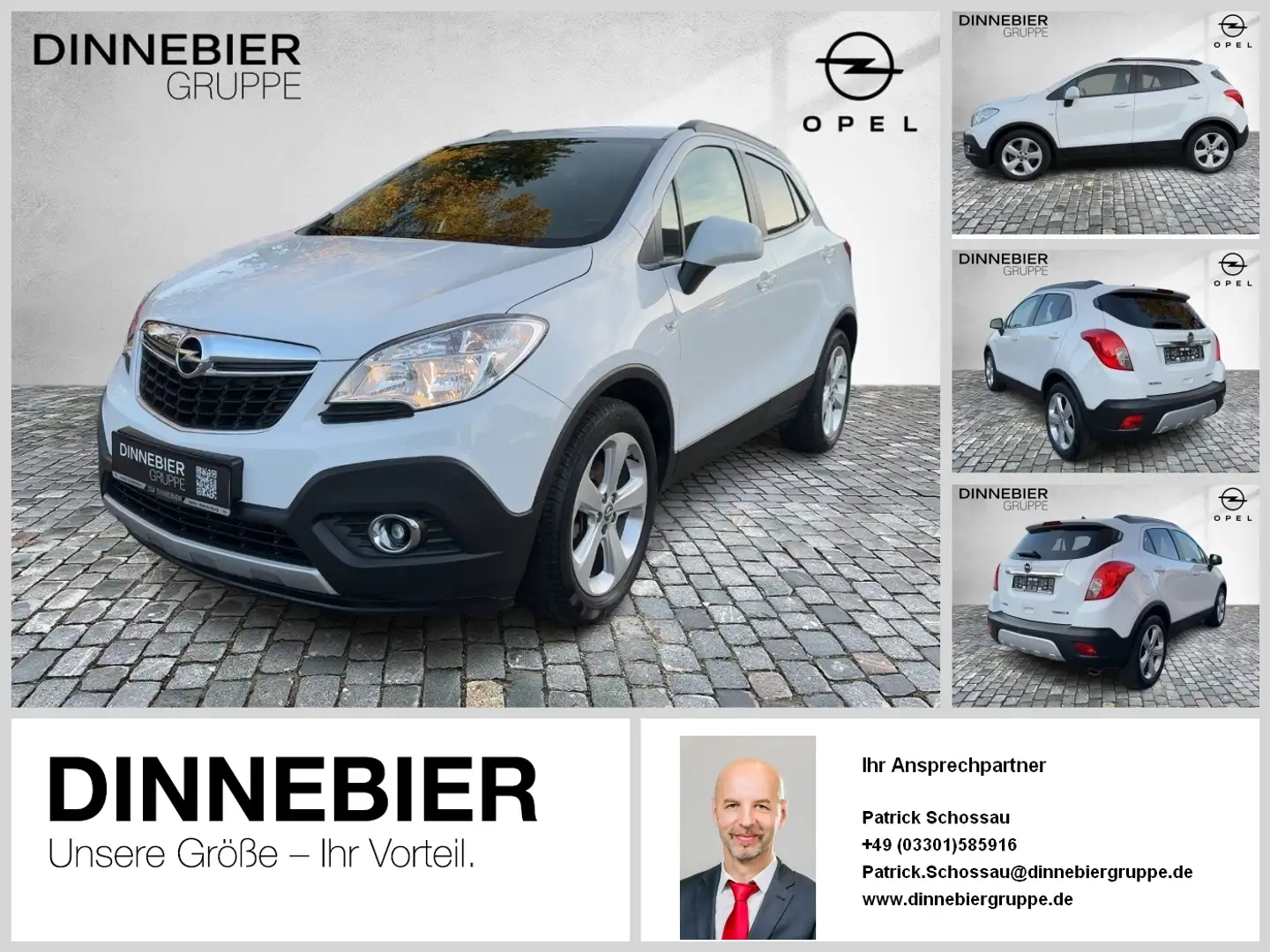 Opel Mokka Edition 1.4 DynLicht 2xKlima Blanc - 1