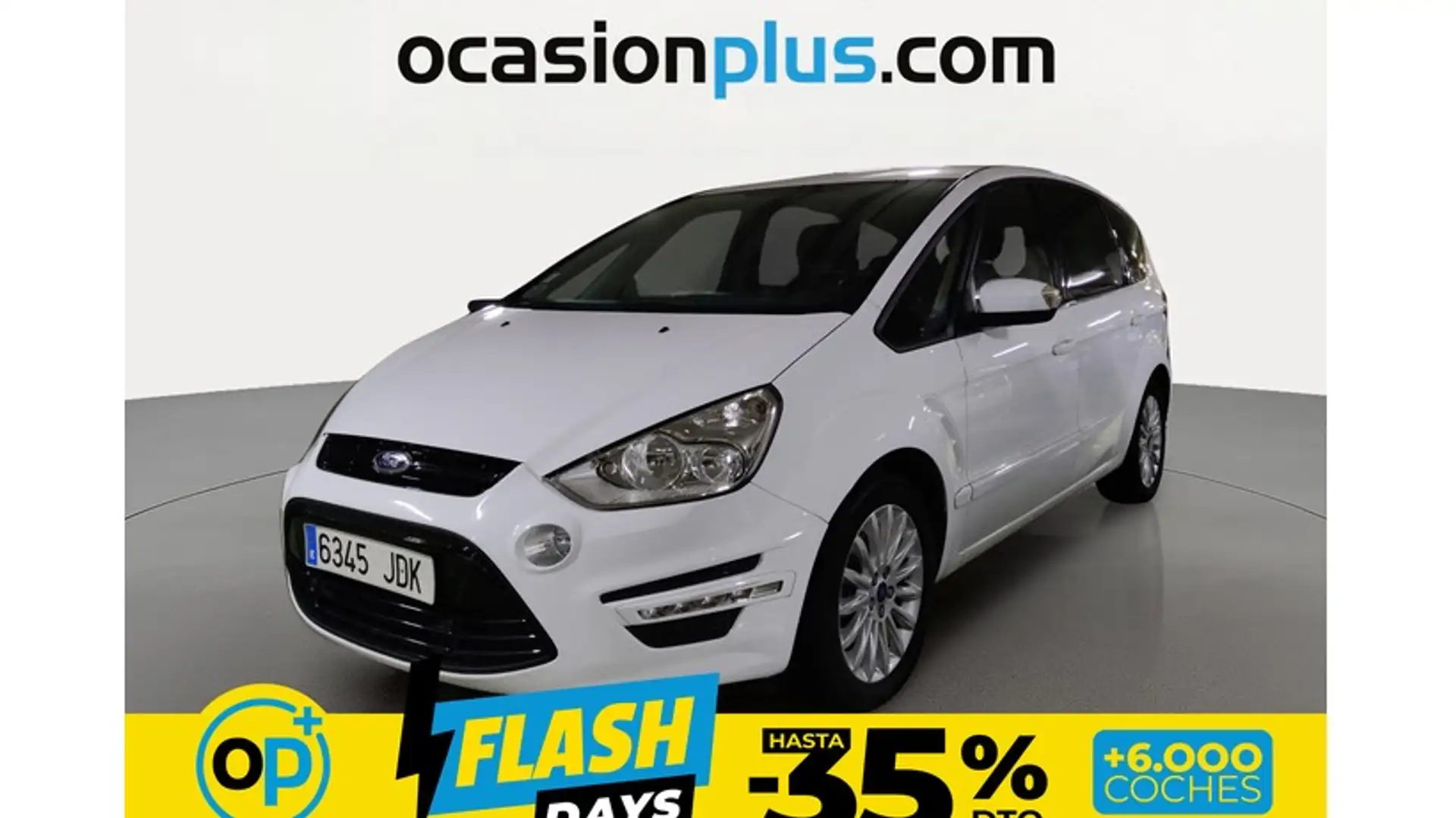 Ford S-Max 2.0TDCI Limited Edition 140 Blanc - 1