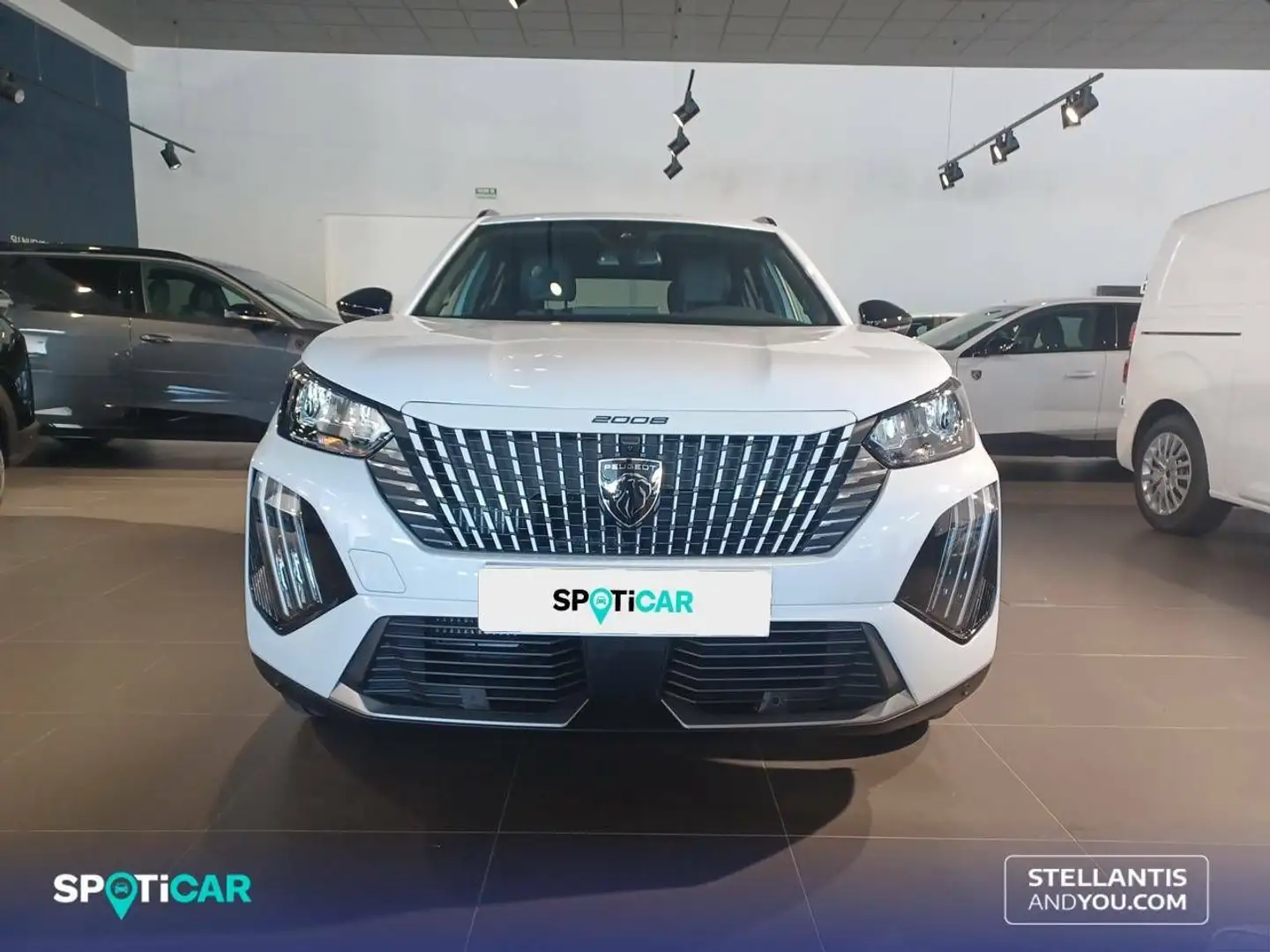 Peugeot 2008 N  Hybrid 145 eDCS6 Allure Blanc - 2
