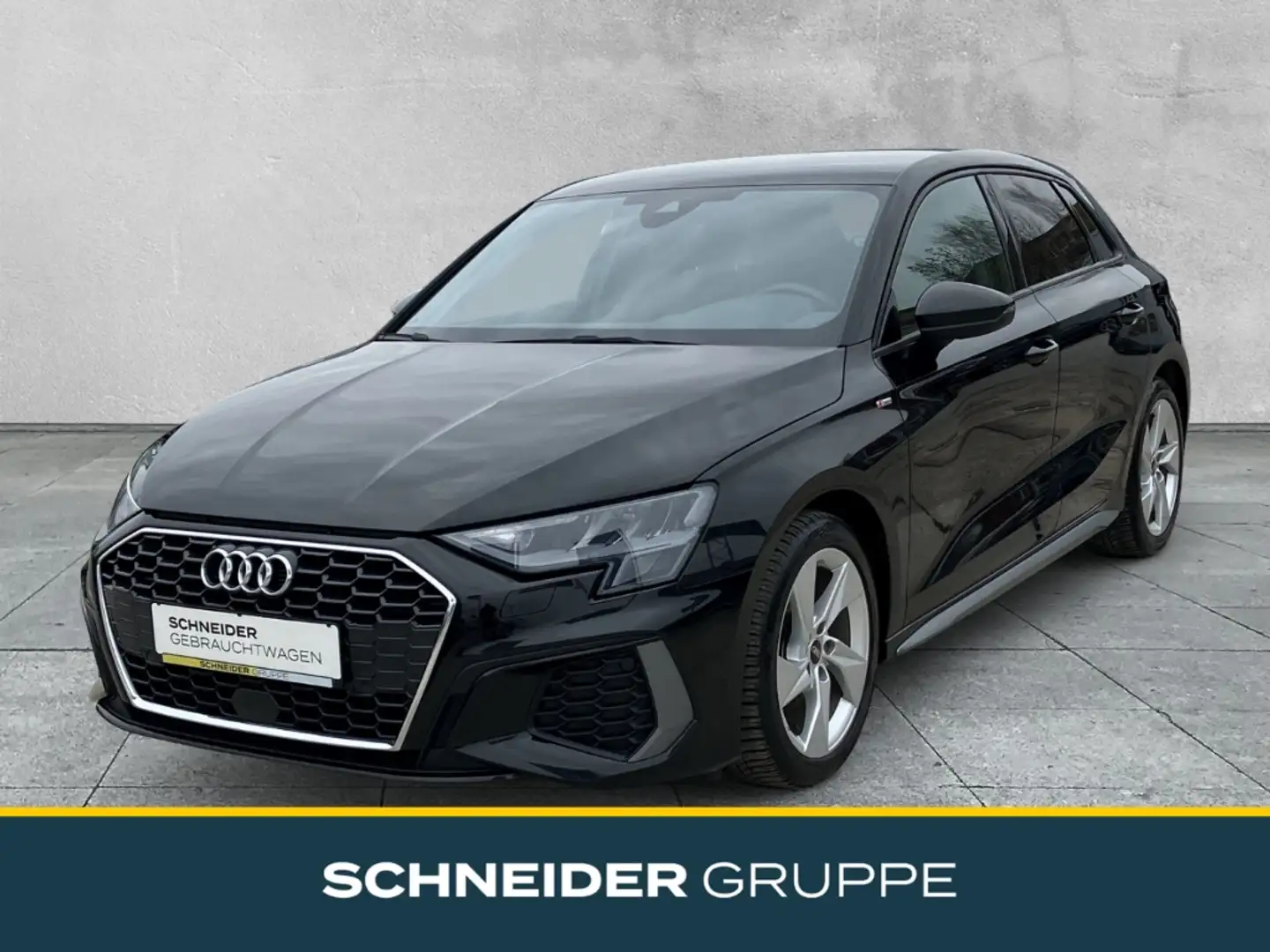 Audi A3 Sportback 35 TFSI S-Line S-Tronic LED+NAVI Schwarz - 1