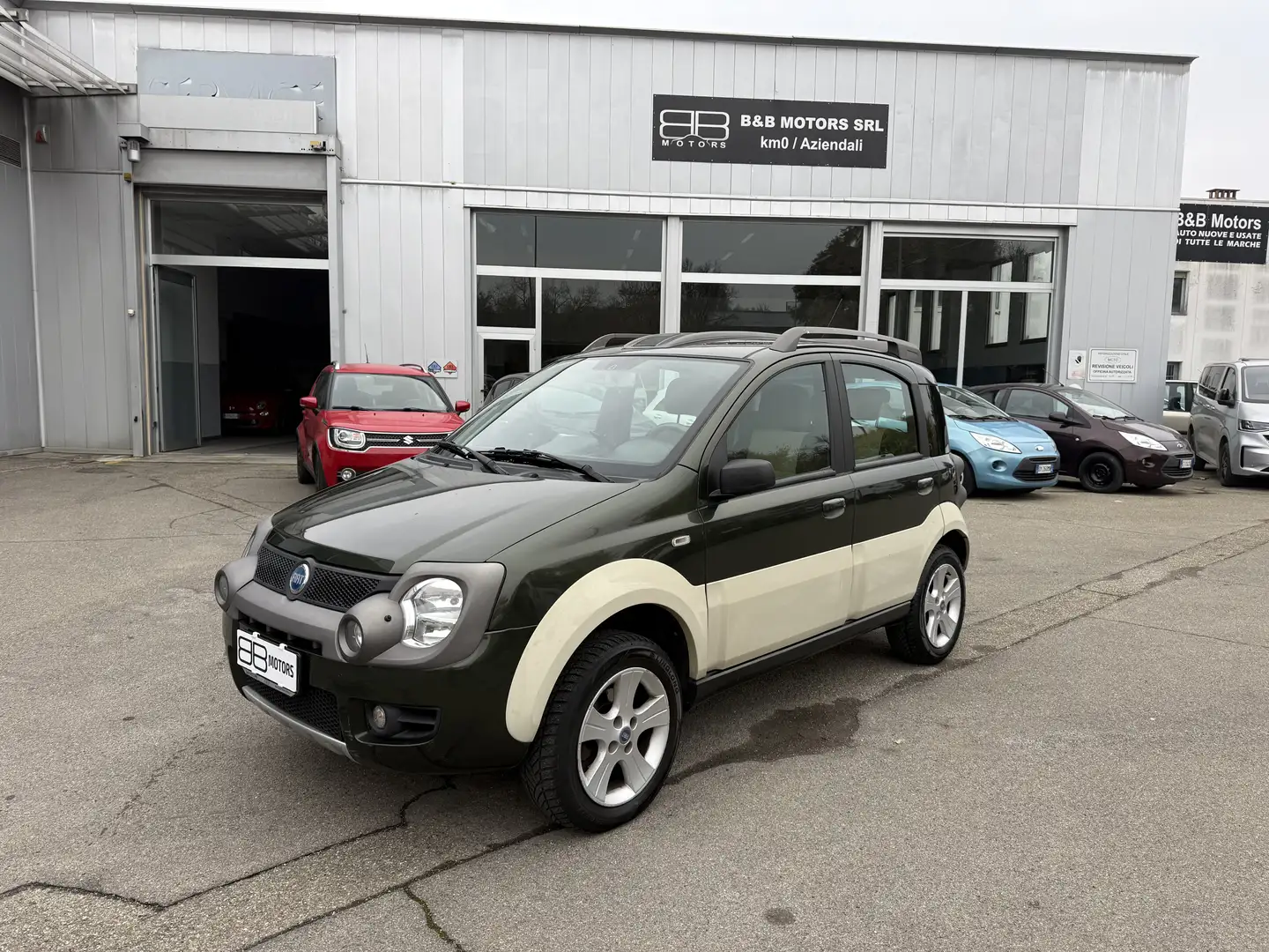 Fiat Panda Panda II 1.3 mjt 16v Cross 4x4 Verde - 1