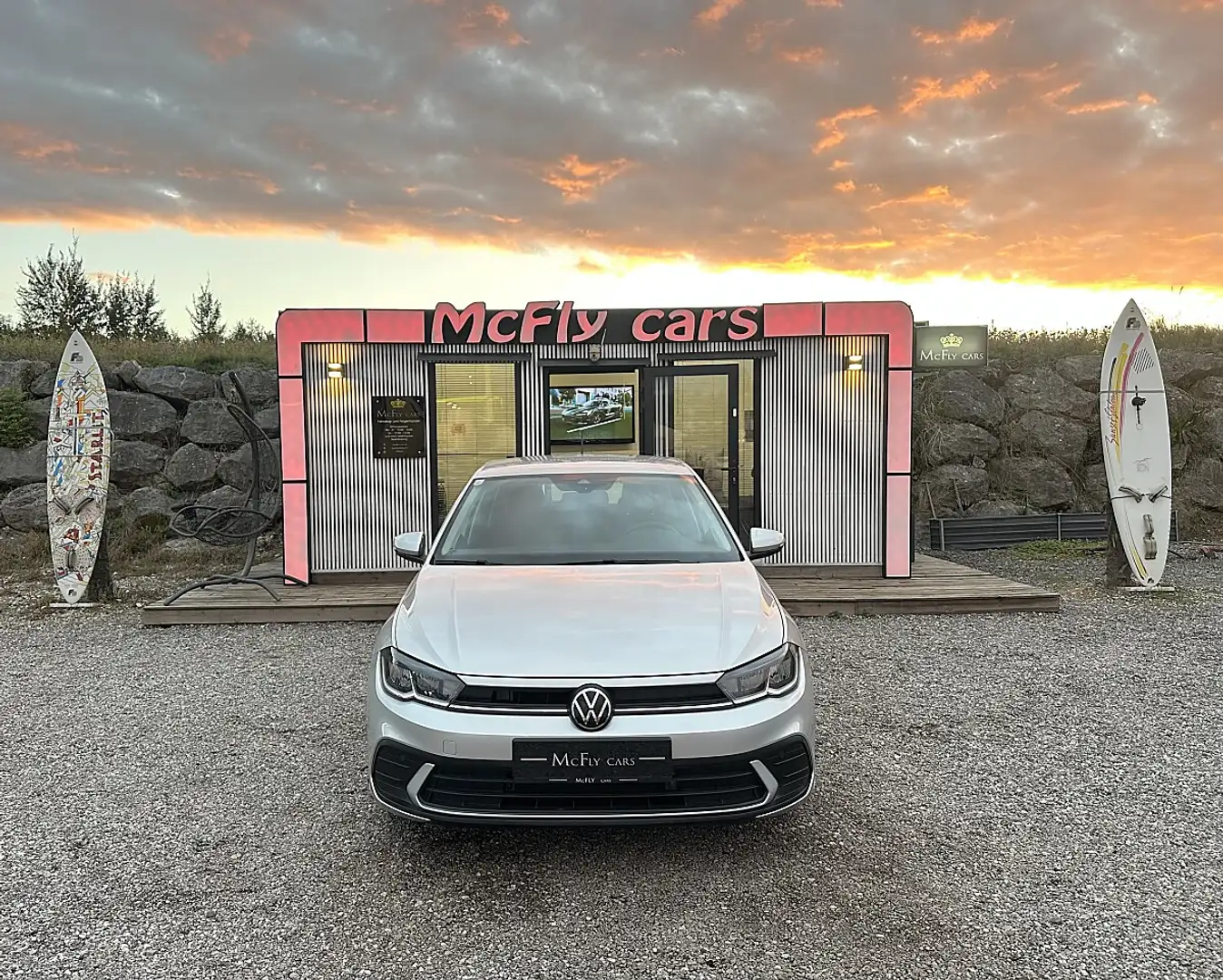 Volkswagen Polo 1,0 - PICKERL NEU - 8 FACH BEREIFT - KLIMA - TE... Grau - 1