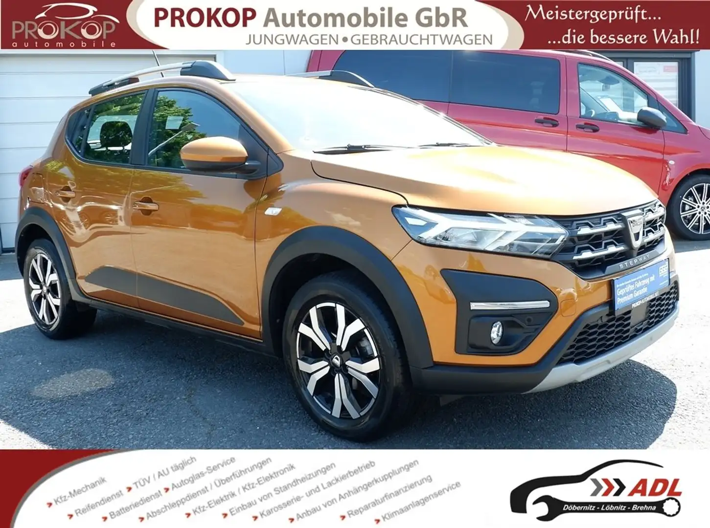 Dacia Sandero Sandero III Stepway Comfort AAC DAB Kamera AHK Brons - 1