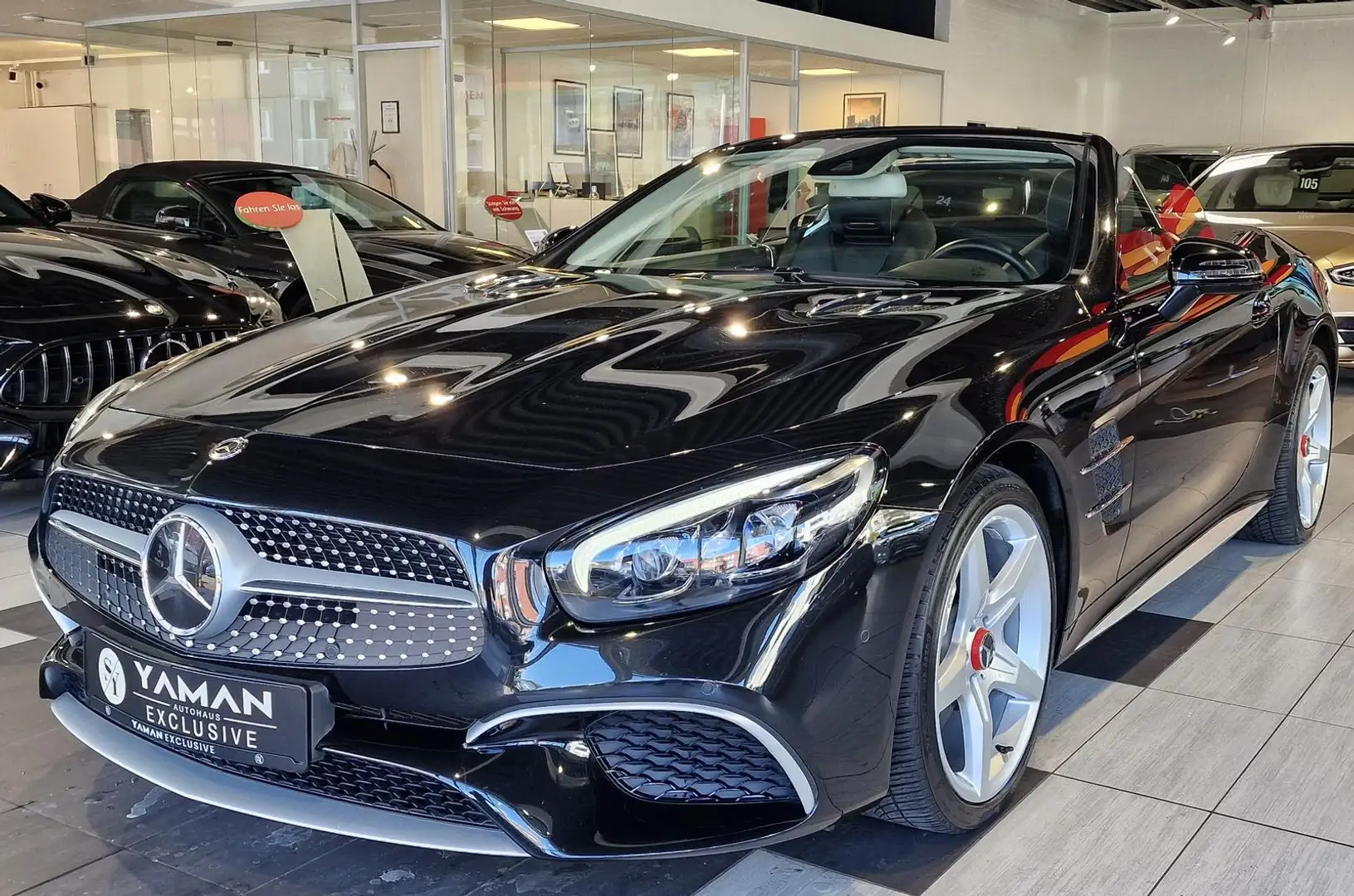 Mercedes-Benz SL 400 AMG-Styling*Pano*Keyless*Airscarf*RFK*ILS Negro - 1