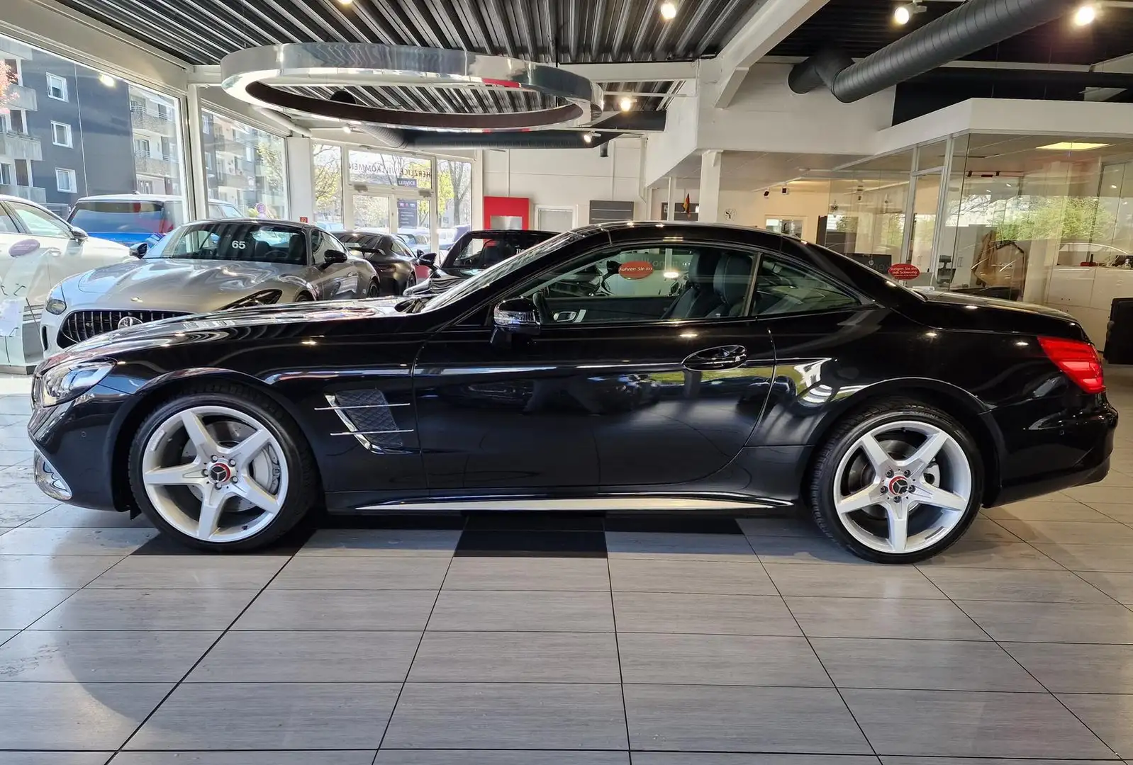 Mercedes-Benz SL 400 AMG-Styling*Pano*Keyless*Airscarf*RFK*ILS Negro - 2