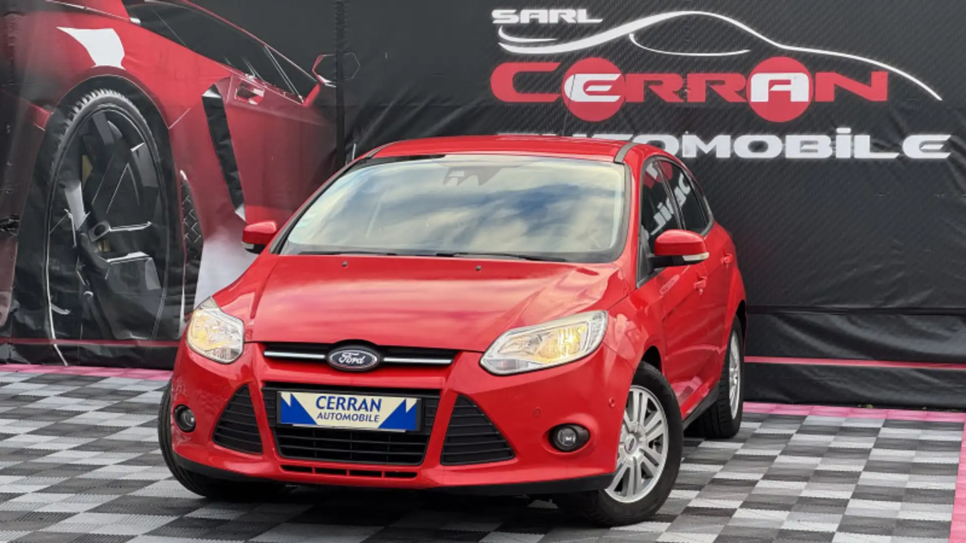 Ford Focus 1.0 SCTI 125CH ECOBOOST STOP\u0026START EDITION 5P Rouge - 1