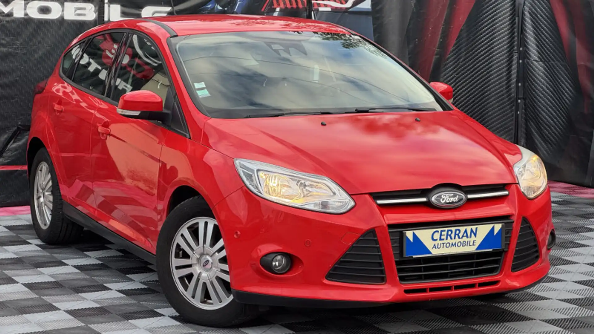 Ford Focus 1.0 SCTI 125CH ECOBOOST STOP\u0026START EDITION 5P Rouge - 2