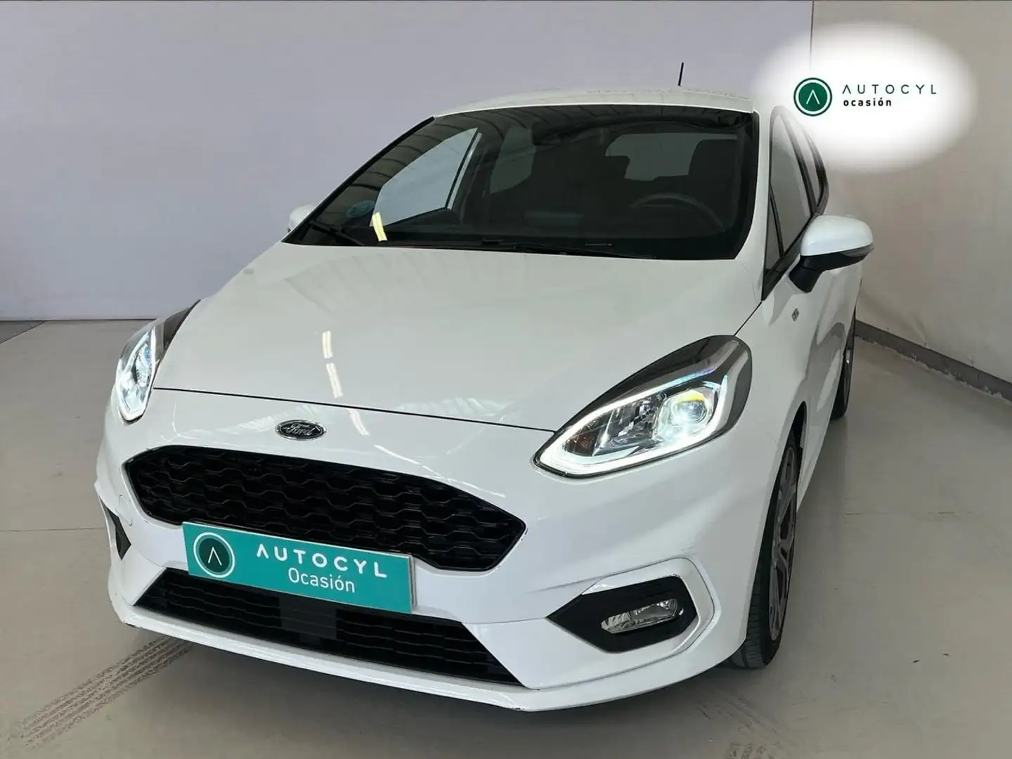 Ford Fiesta 1.0 EcoBoost S/S ST Line 95 Blanc - 2