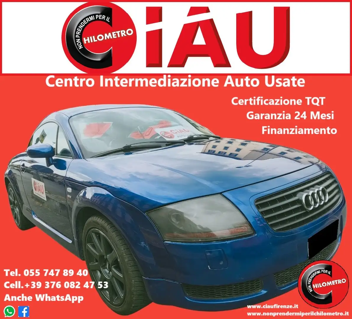Audi TT TT 1.8t Blu/Azzurro - 1