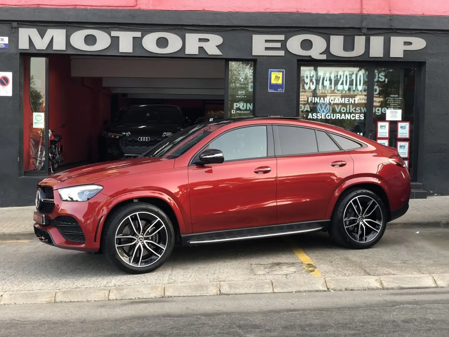 Mercedes-Benz GLE 400 Coupé 400d 4Matic Aut. Rojo - 1
