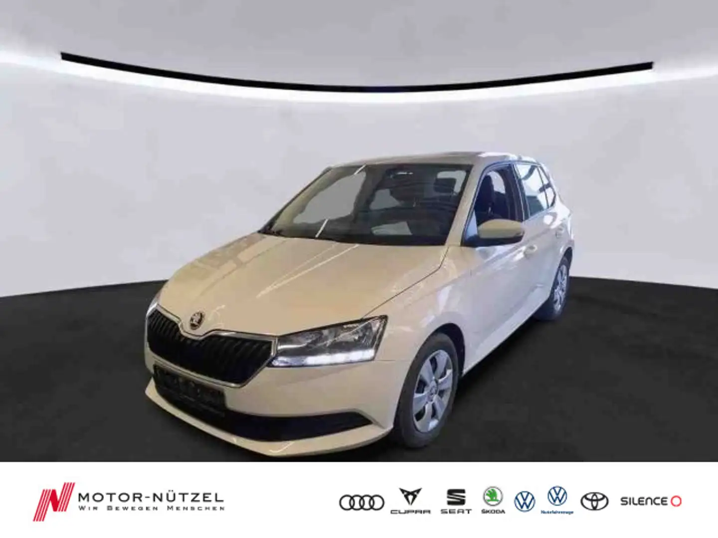 Skoda Fabia 1.0 COOL PLUS SHZ+DAB+PDC+BLUETOOTH+KLIMA Weiß - 1
