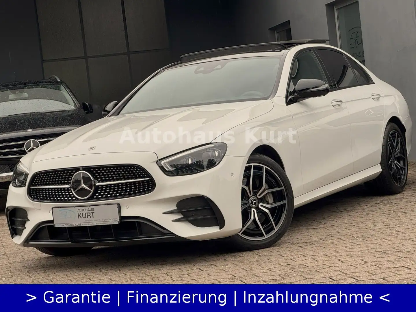 Mercedes-Benz E 400 d 4Matic AMG-LINE *ACC*HEAD-UP*PANO* 360°* Білий - 1