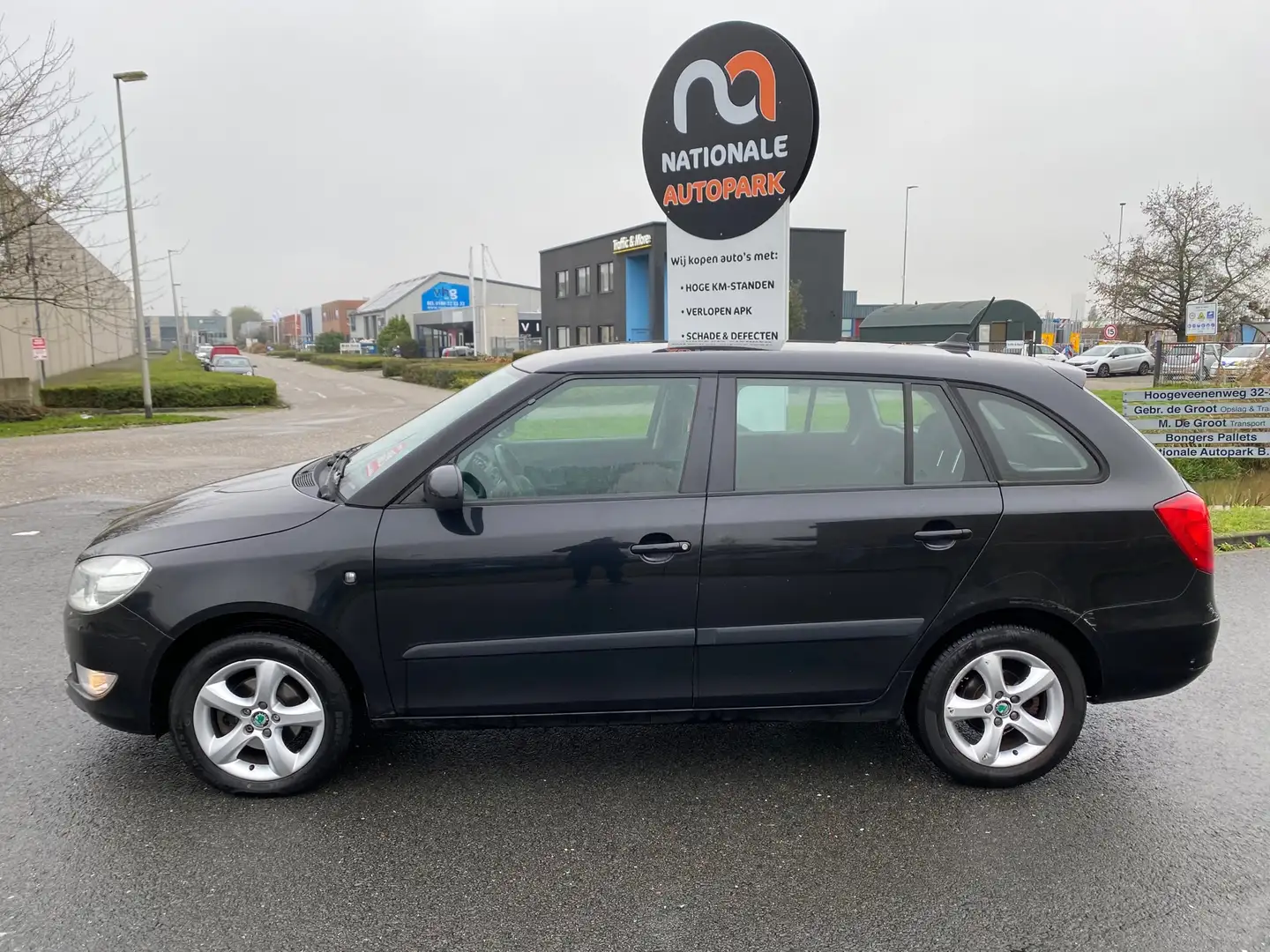 Skoda Fabia Combi 2012 * 1.2 TDI Greenline Businessline * APK Zwart - 2