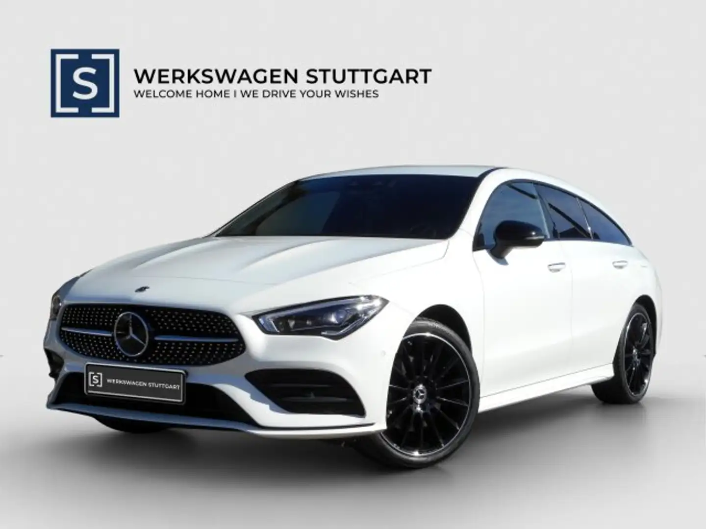 Mercedes-Benz CLA 250 CLA 250 e SB AMG Night Distro HUD AHK MLED Sound Weiß - 1