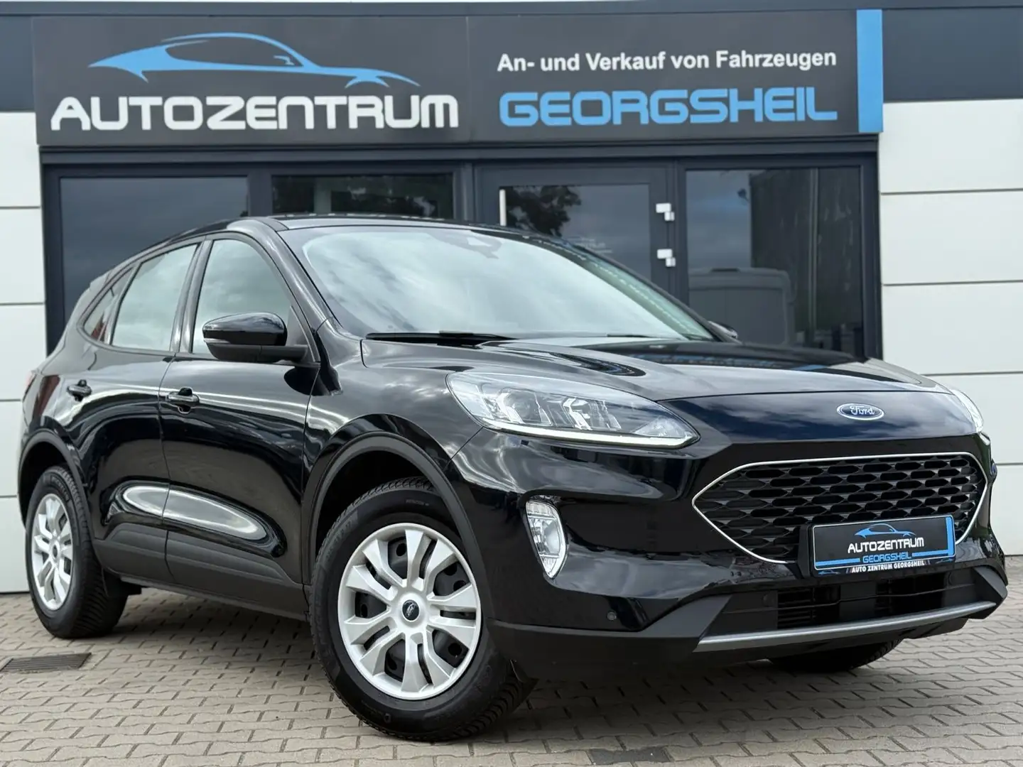 Ford Kuga Cool & Connect-AHK-PDC-CarPlay-1-Hand-SHZ Schwarz - 1