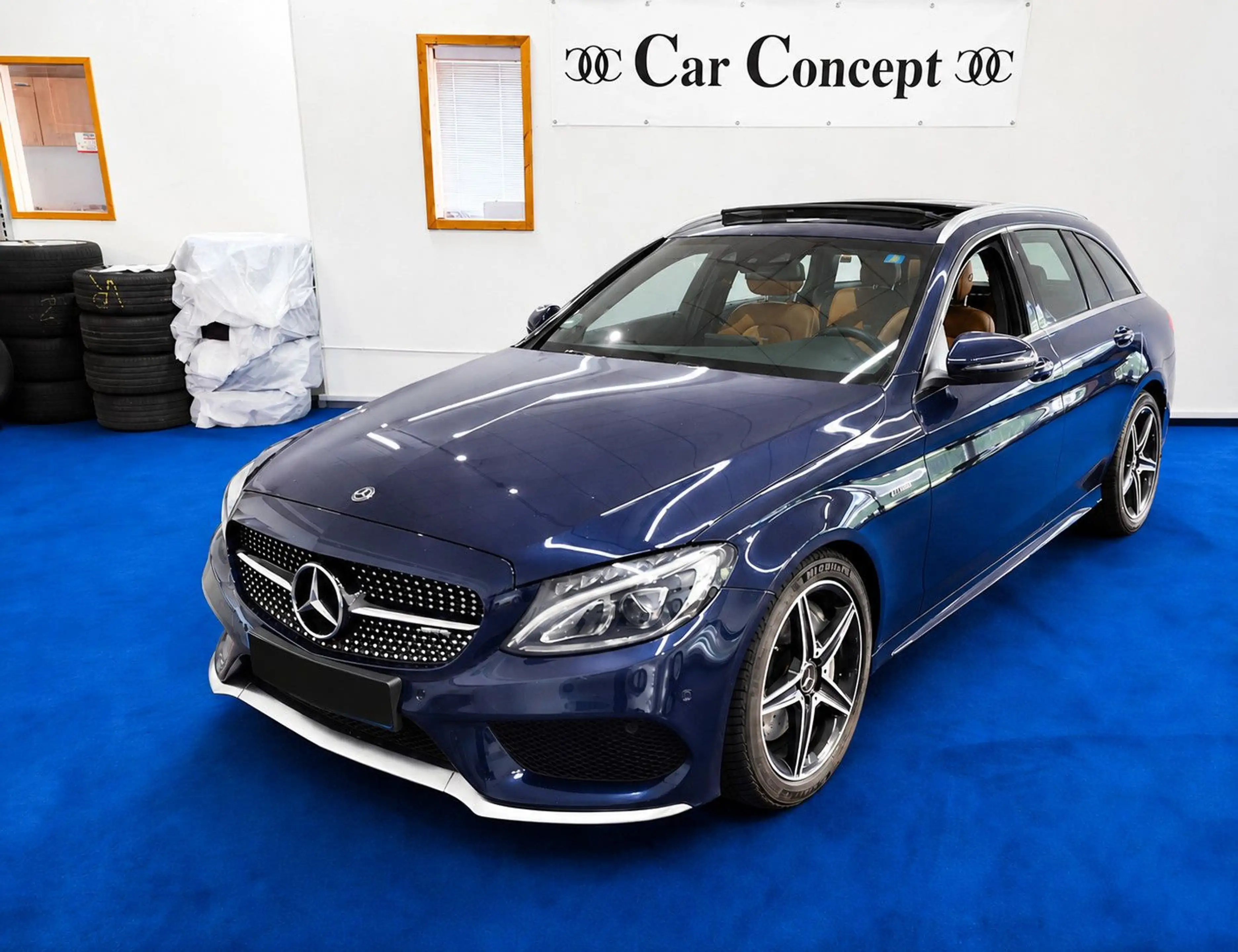 Mercedes-Benz C 43 AMG 4MATIC T Autom. Pano Manufaktur Unfallfrei