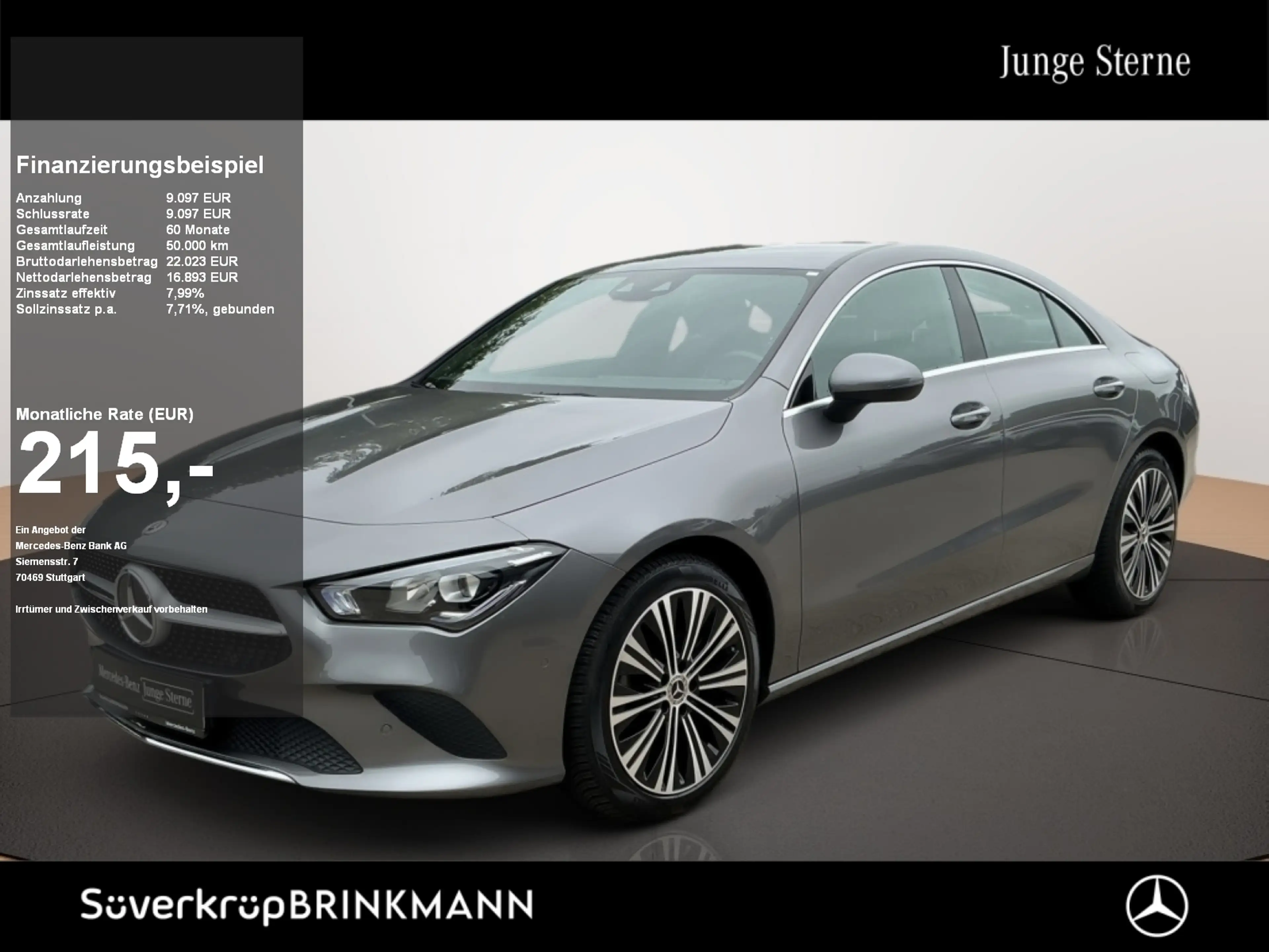 Mercedes-Benz CLA 180 Coupé PROGRESSIVE SPUR PDC SHZ