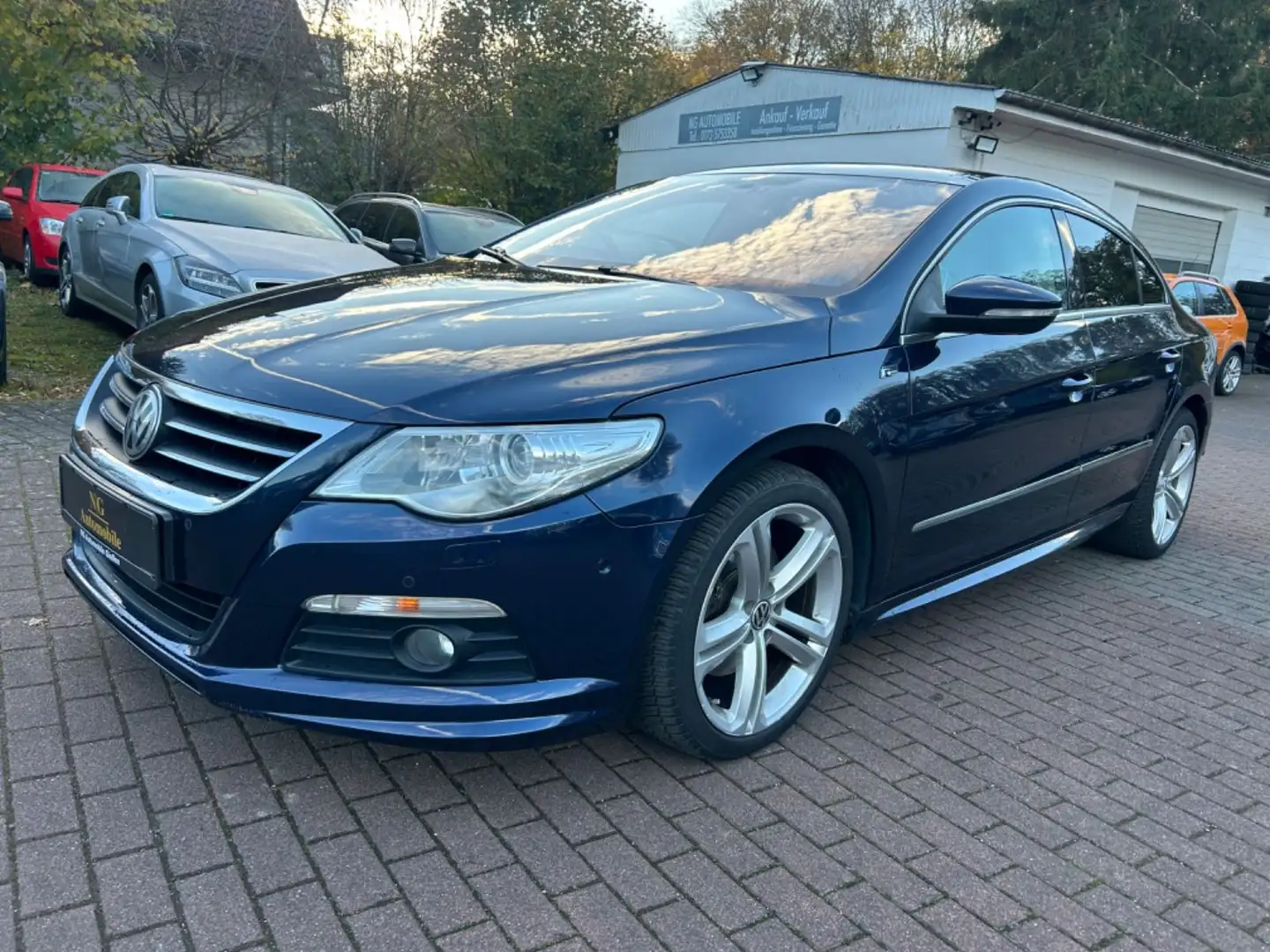 Volkswagen Passat CC R-Line *Xenon*Navi*AHK*Alcantara*SHZ* Azul - 1