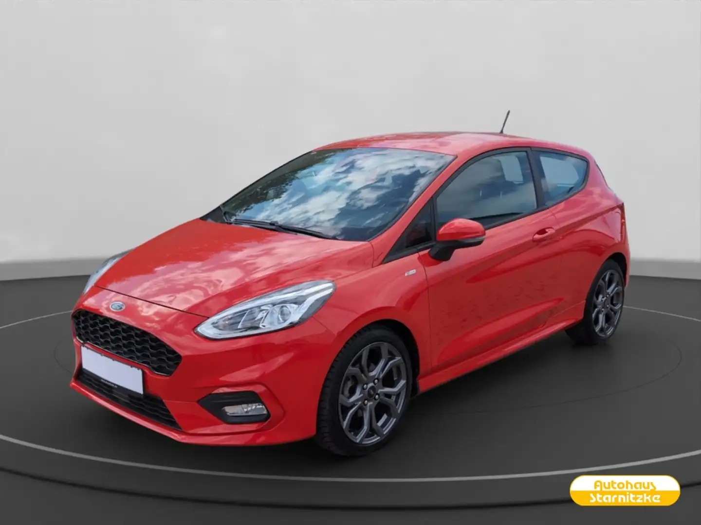 Ford Fiesta ST-Line1.0 ECOBOOST 92 KW 6-GANG +PDC-Hinten+KLIMA Rot - 1