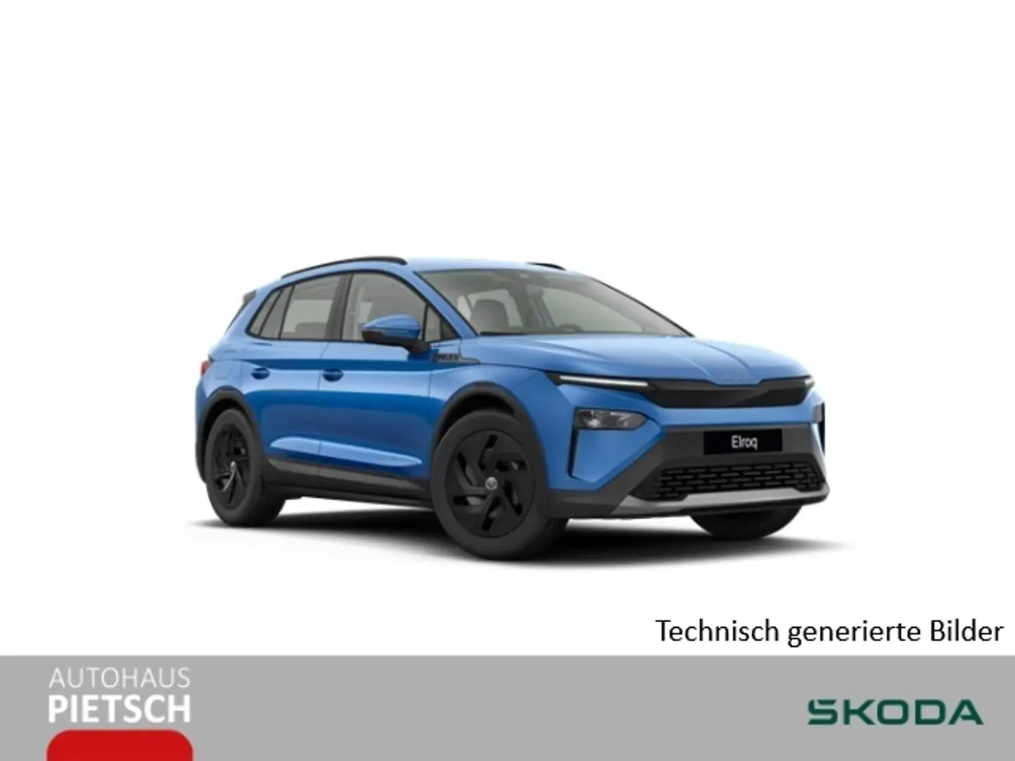Skoda Elroq 50 Tour, Navi, ACC, Einparkhilfe v+h, Rückfahrkame Niebieski - 1