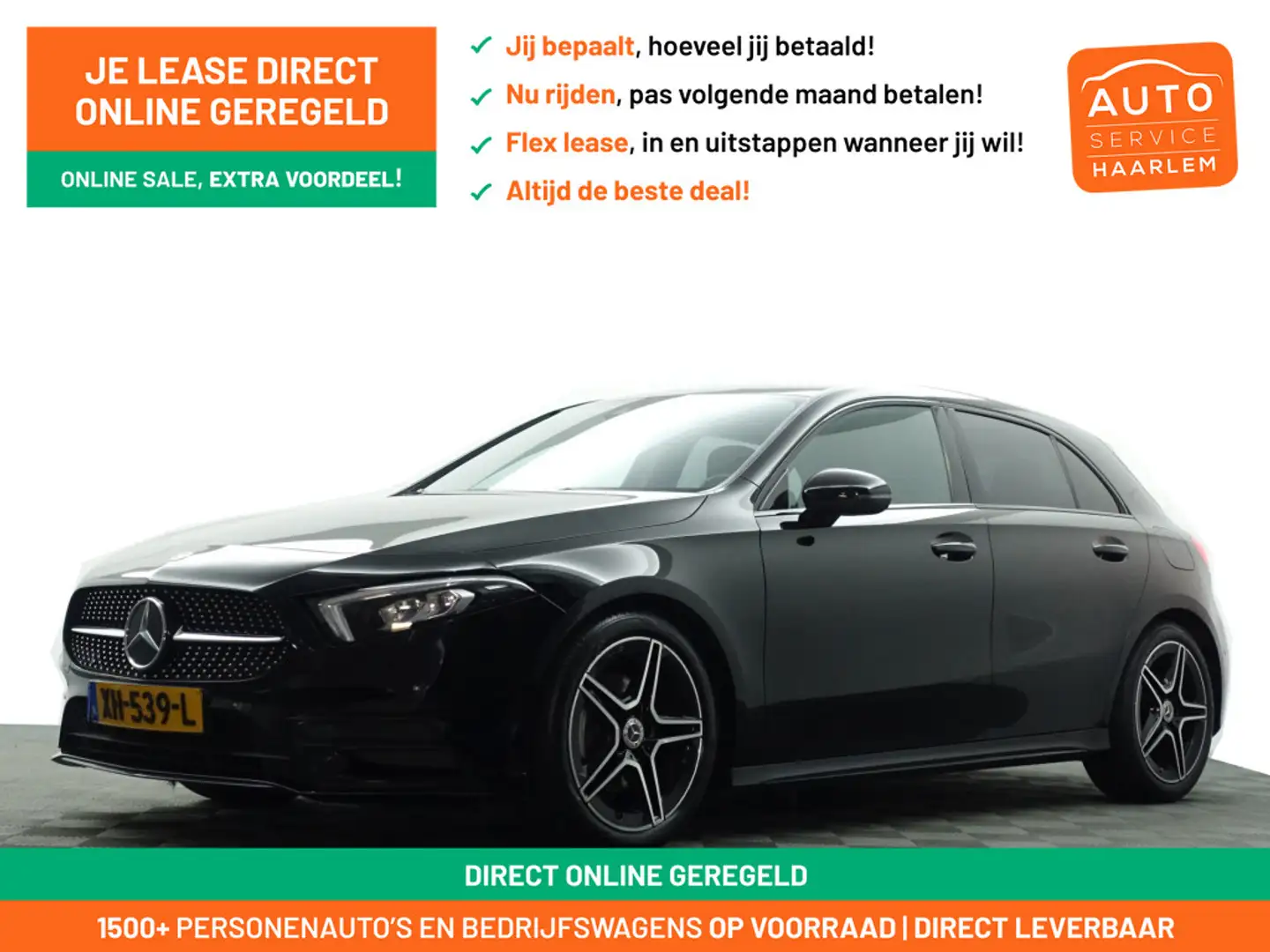 Mercedes-Benz A-klasse AMG Night Edition Aut- NAP 68dkm, Keyless Noir - 1