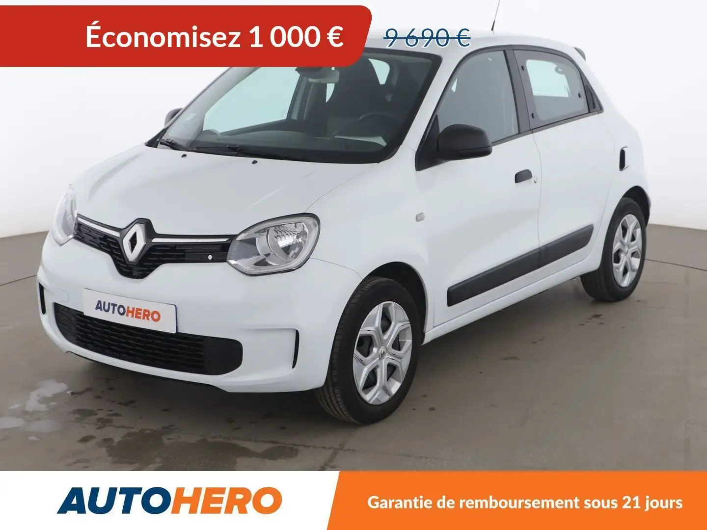 Renault Twingo 1.0 SCe Life Blanc - 1