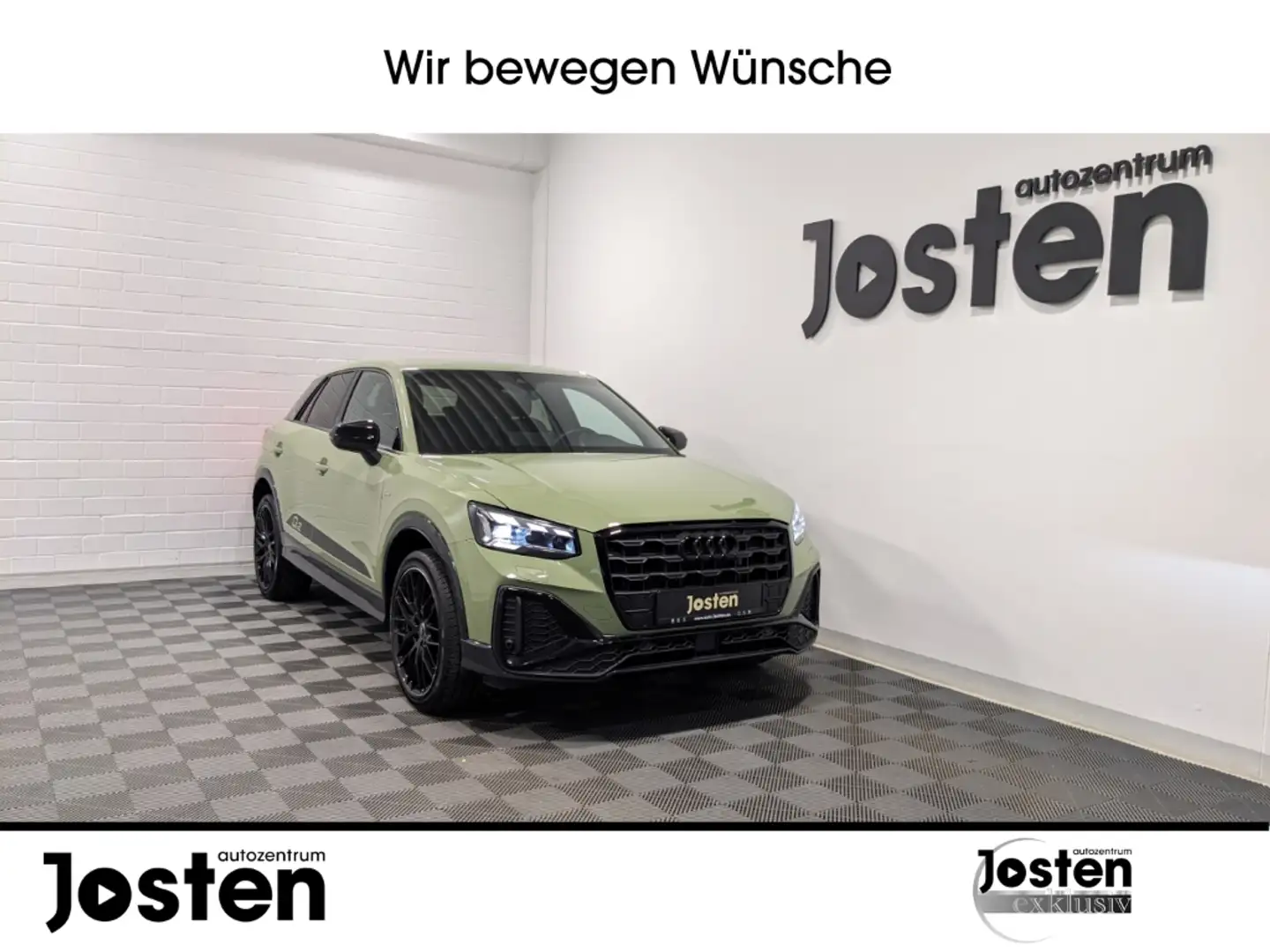 Audi Q2 Edition One 35 S-Tronic AHK MTRX CarPlay RFK Grün - 1