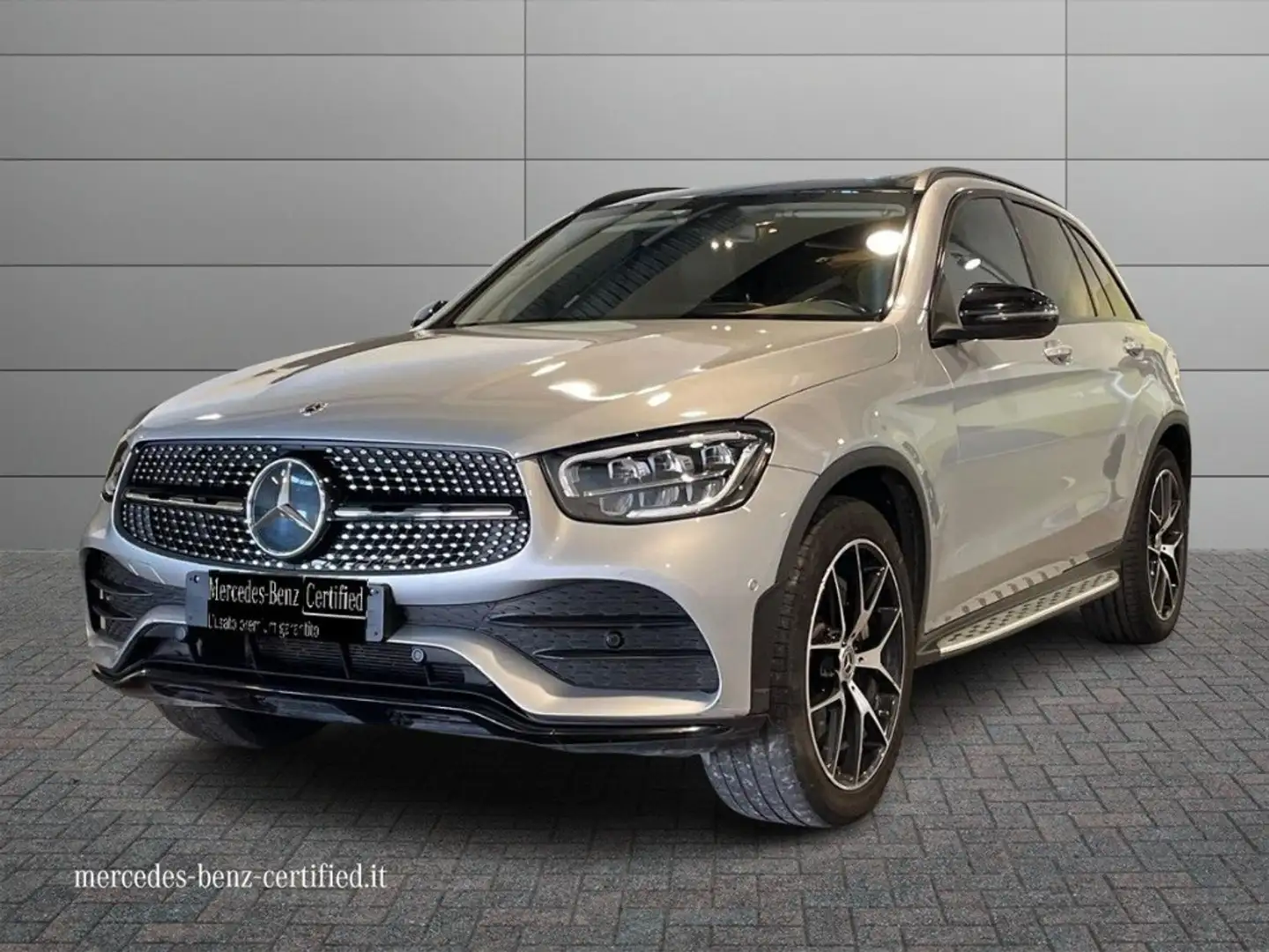 Mercedes-Benz GLC 220 220 d Night edition 4matic auto Argento - 1