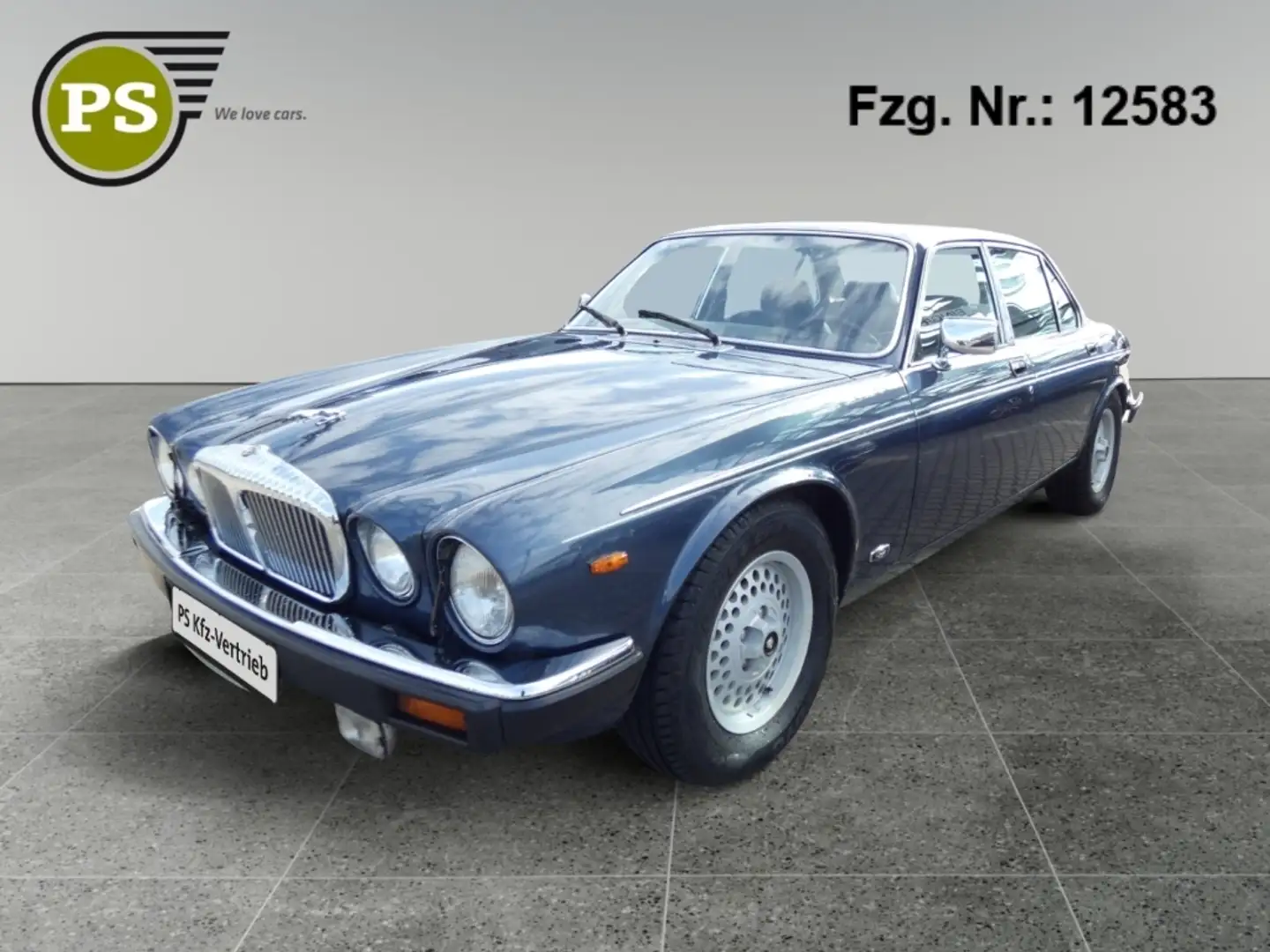 Jaguar XJ 5.3 Daimler Klima Schiebedach Leder LHD Azul - 1