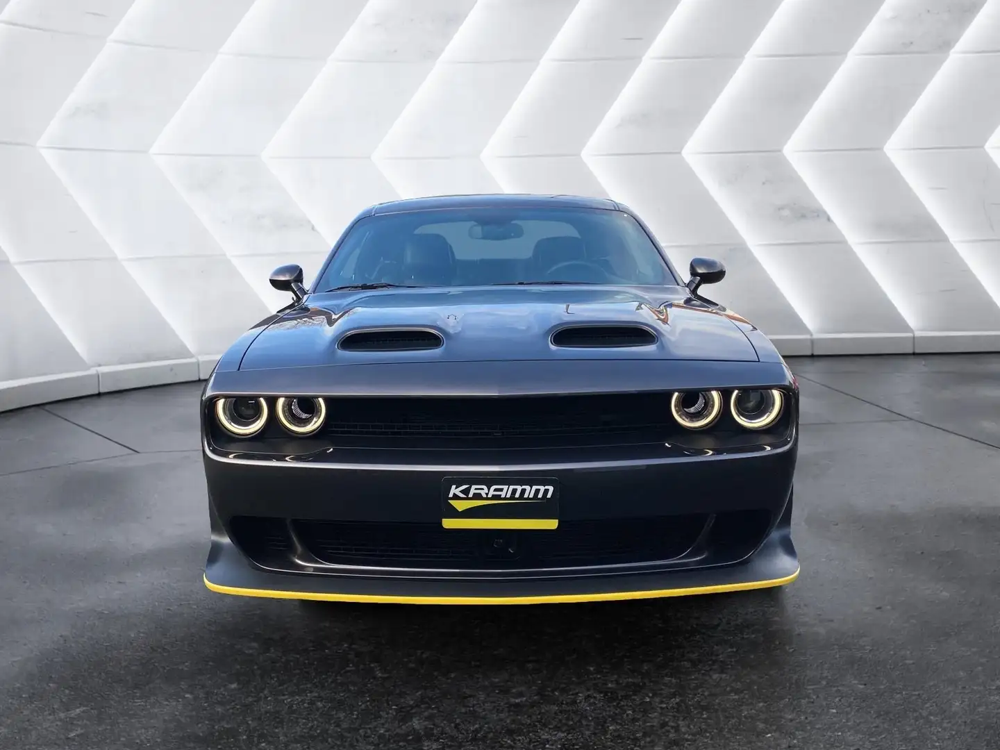 Dodge Challenger SRT Hellcat WIDEBODY Sportp. LED PDC Grau - 2