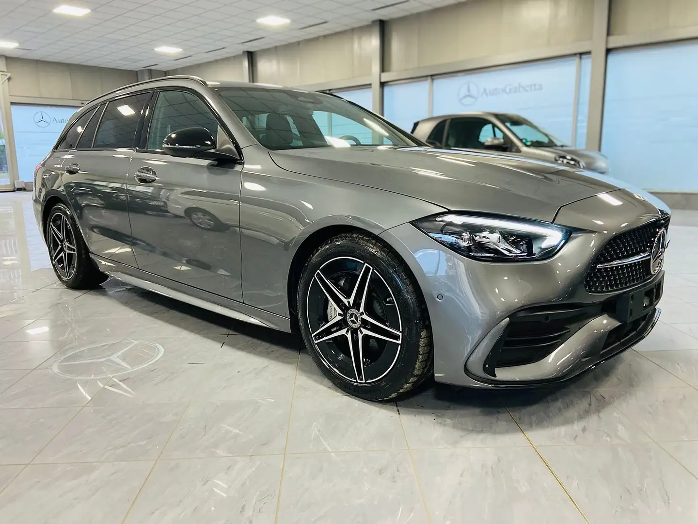 Mercedes-Benz C 220 d SW AMG Line Advanced KM ZERO!!! Grau - 2