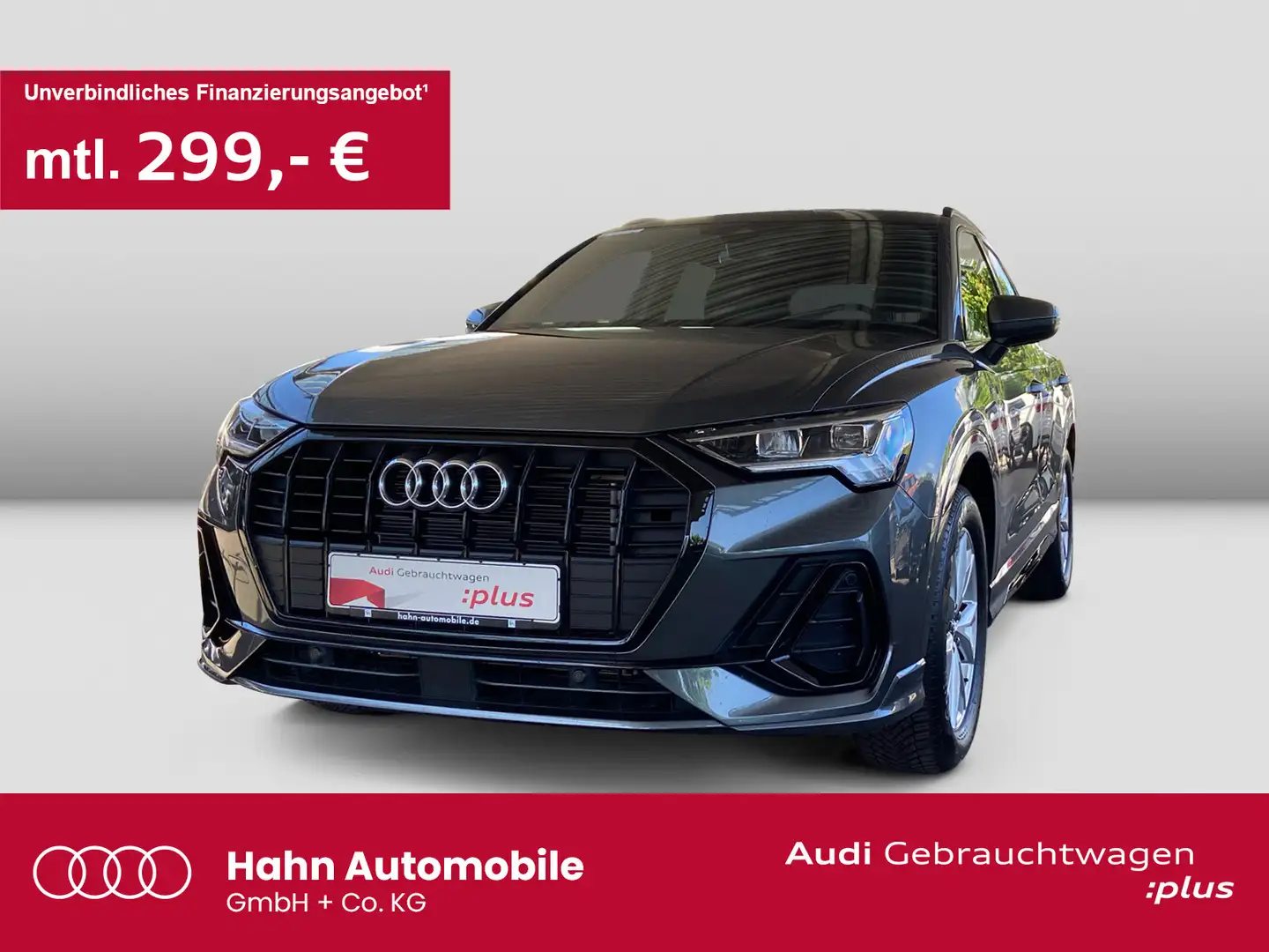 Audi Q3 35TFSI S tronic S line Virtual AHK CAM Grau - 1