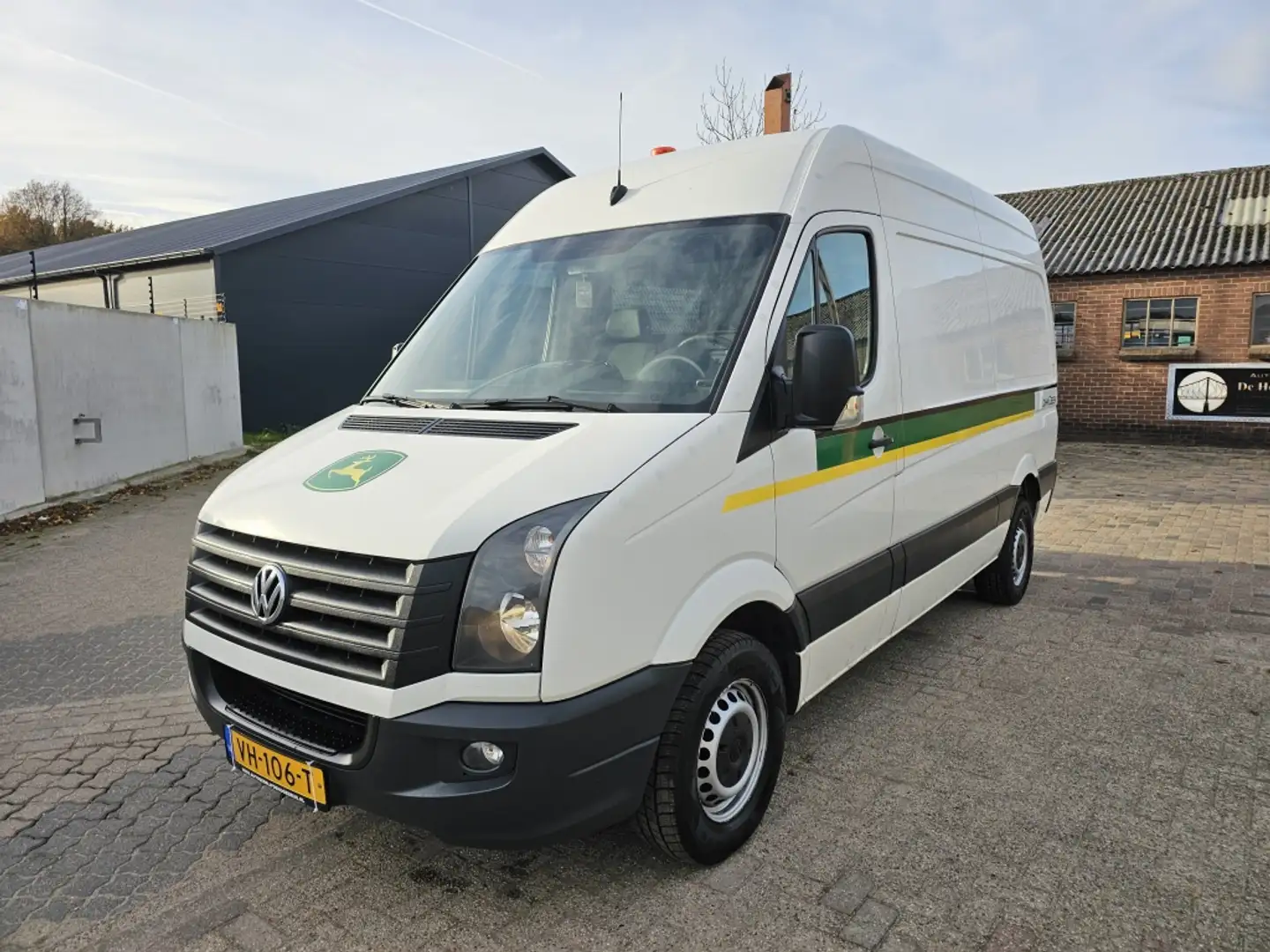 Volkswagen Crafter 46 2.0 TDI L2H2,Apk,Nap,Trekhaak,Airco Wit - 1