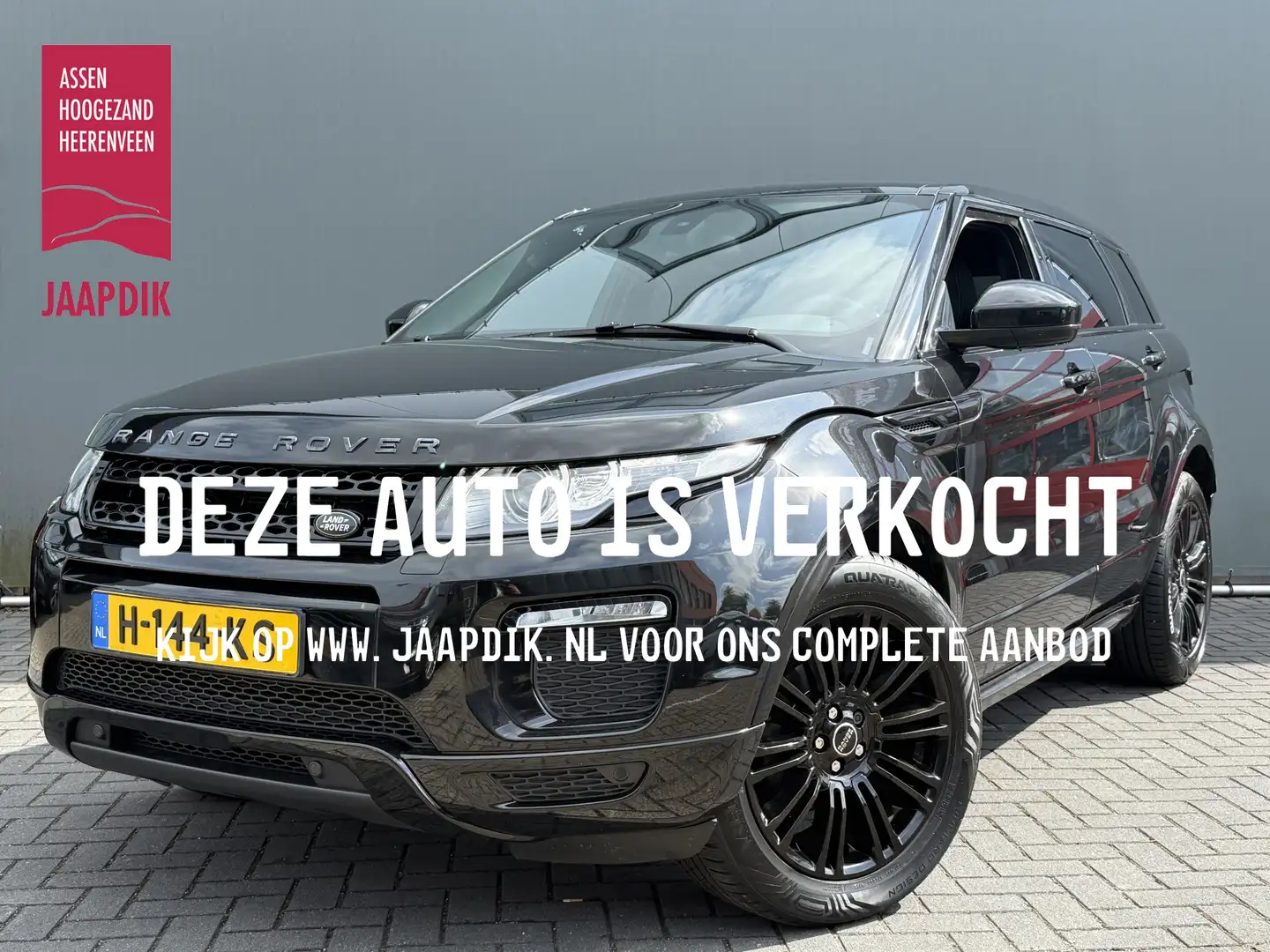 Land Rover Range Rover Evoque BWJ 2014 2.2 150 PK TD4 4WD Prestige AUTOMAAT | NA Negro - 1