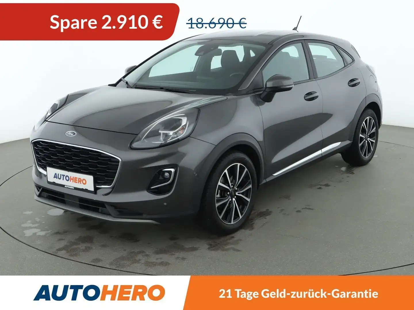 Ford Puma 1.0 EcoBoost Titanium*NAVI*LED*ACC*CAM* Gri - 1