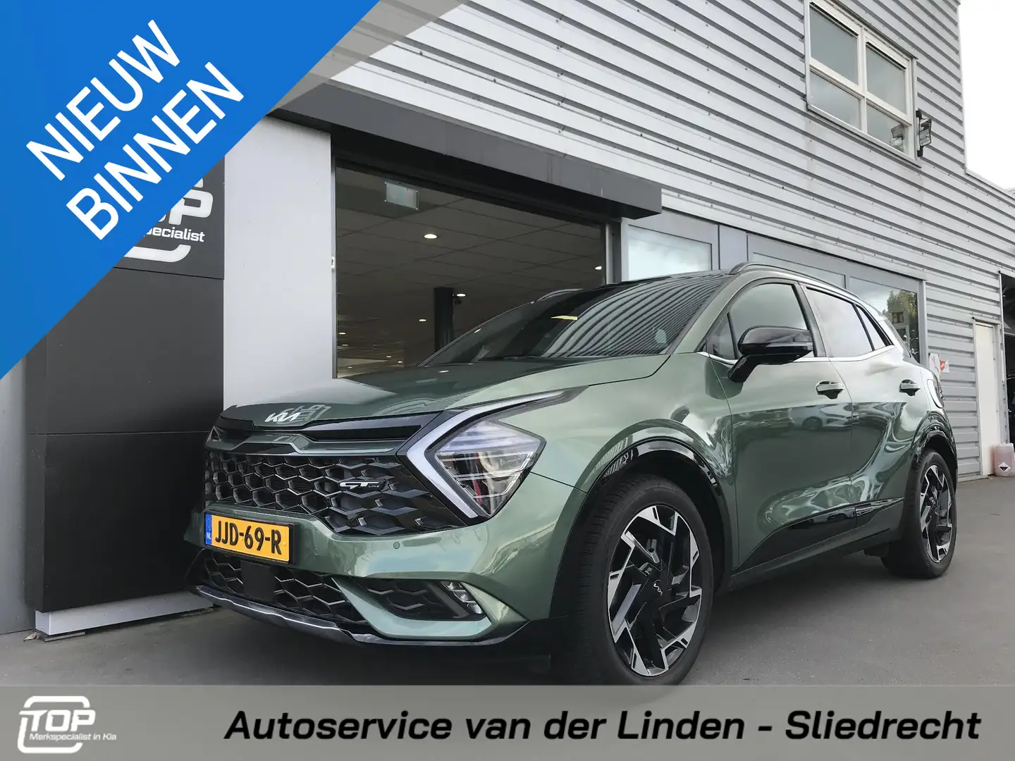Kia Sportage 1.6 MHEV GT-PlusLine Trekhaak 7 JAAR GAR. Vert - 1
