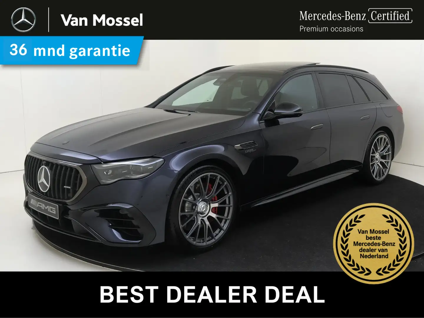 Mercedes-Benz E 53 AMG Estate 4MATIC+ / Panoramadak/ DYNAMIC PLUS/ SUPERS Bleu - 1