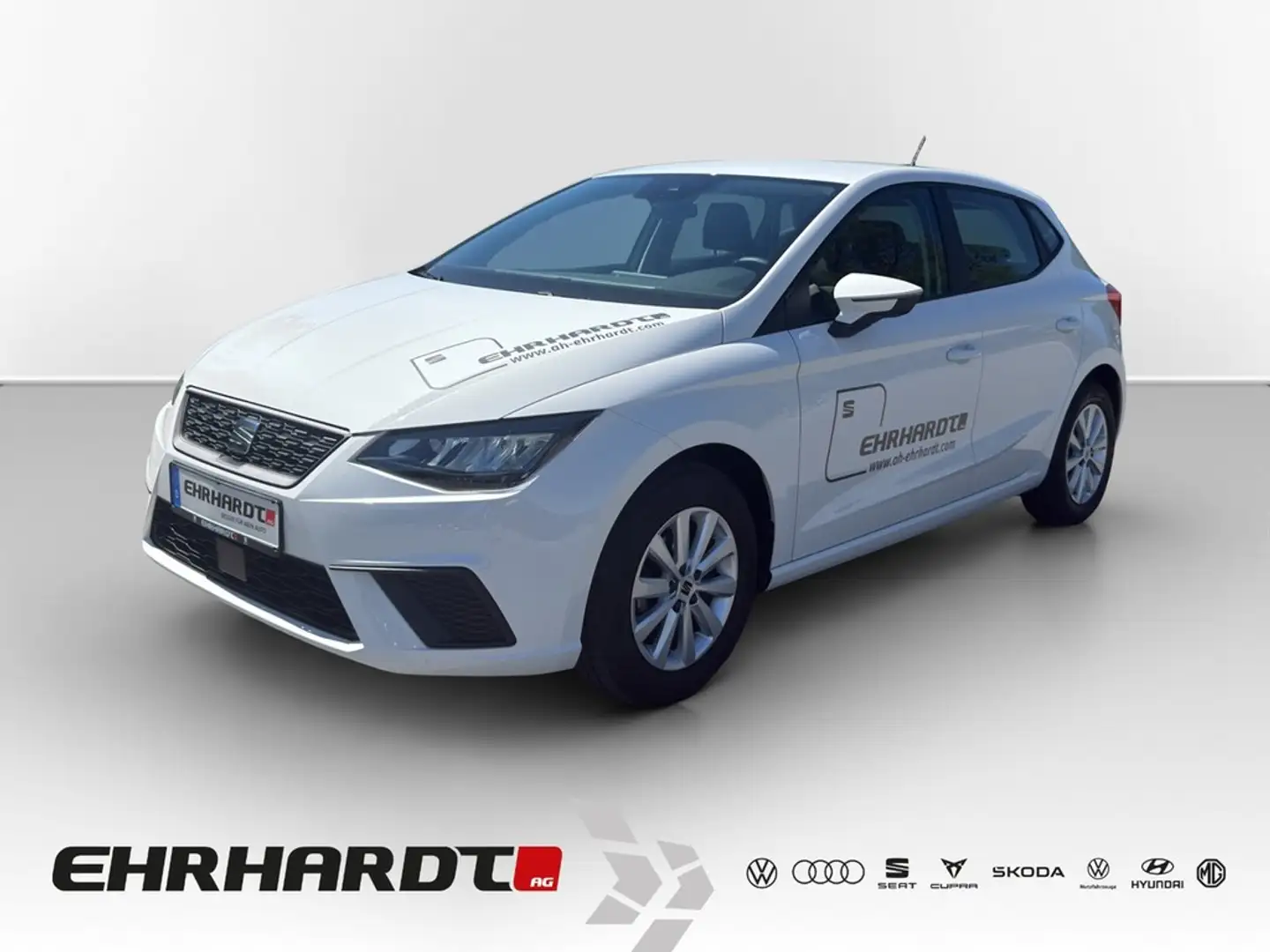 SEAT Ibiza 1.0 MPI Style VIRTUAL*LED*FULL-LINK*KLIMAAUTO*T... Wit - 1