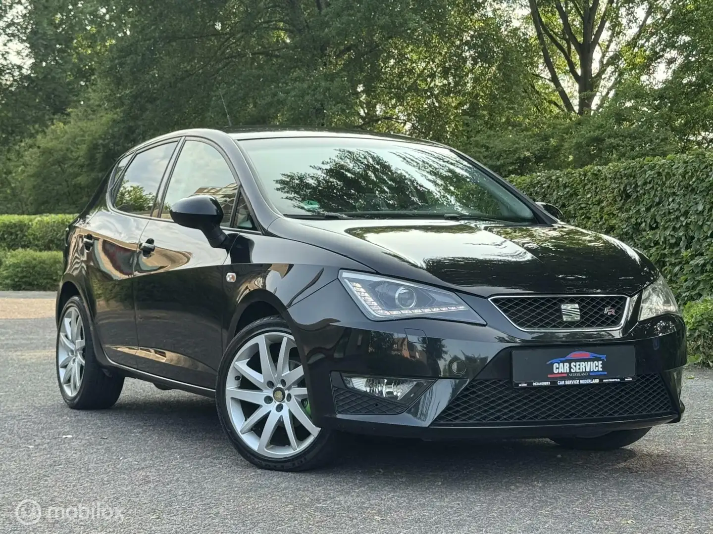 SEAT Ibiza 1.2 TSI FR 105 PK LED/NAVI/STLVW/PDC/LMV/CRUISE Schwarz - 2