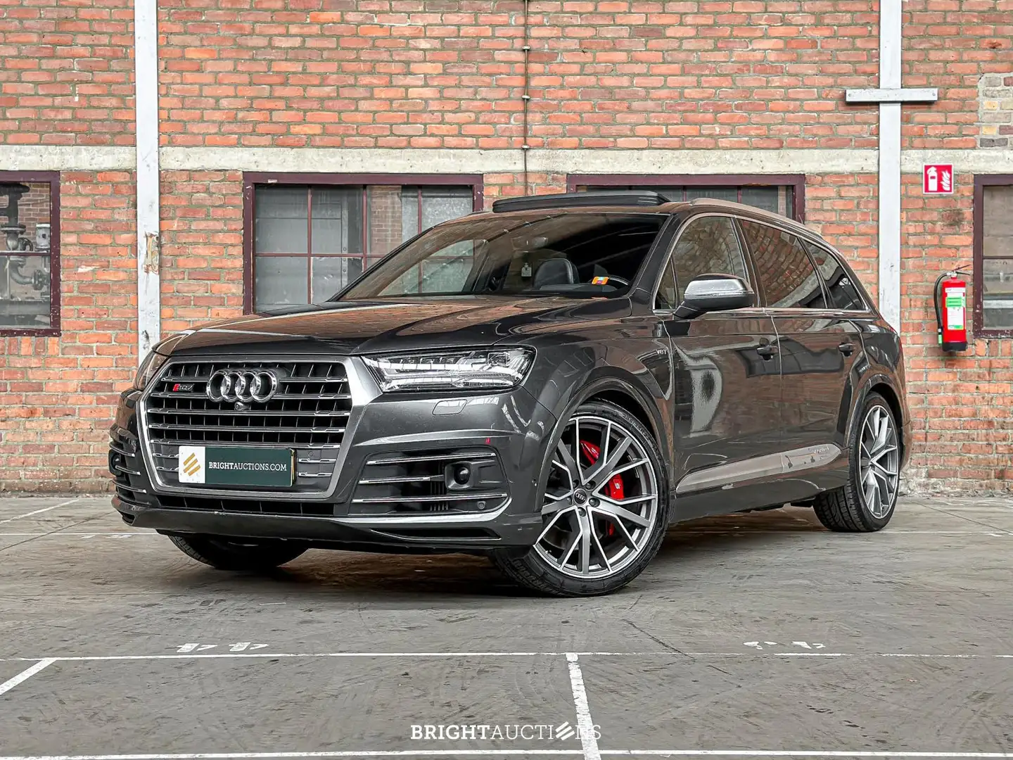 Audi SQ7 4.0 TDI V8 Quattro Pro Line + 7p Grijs - 1