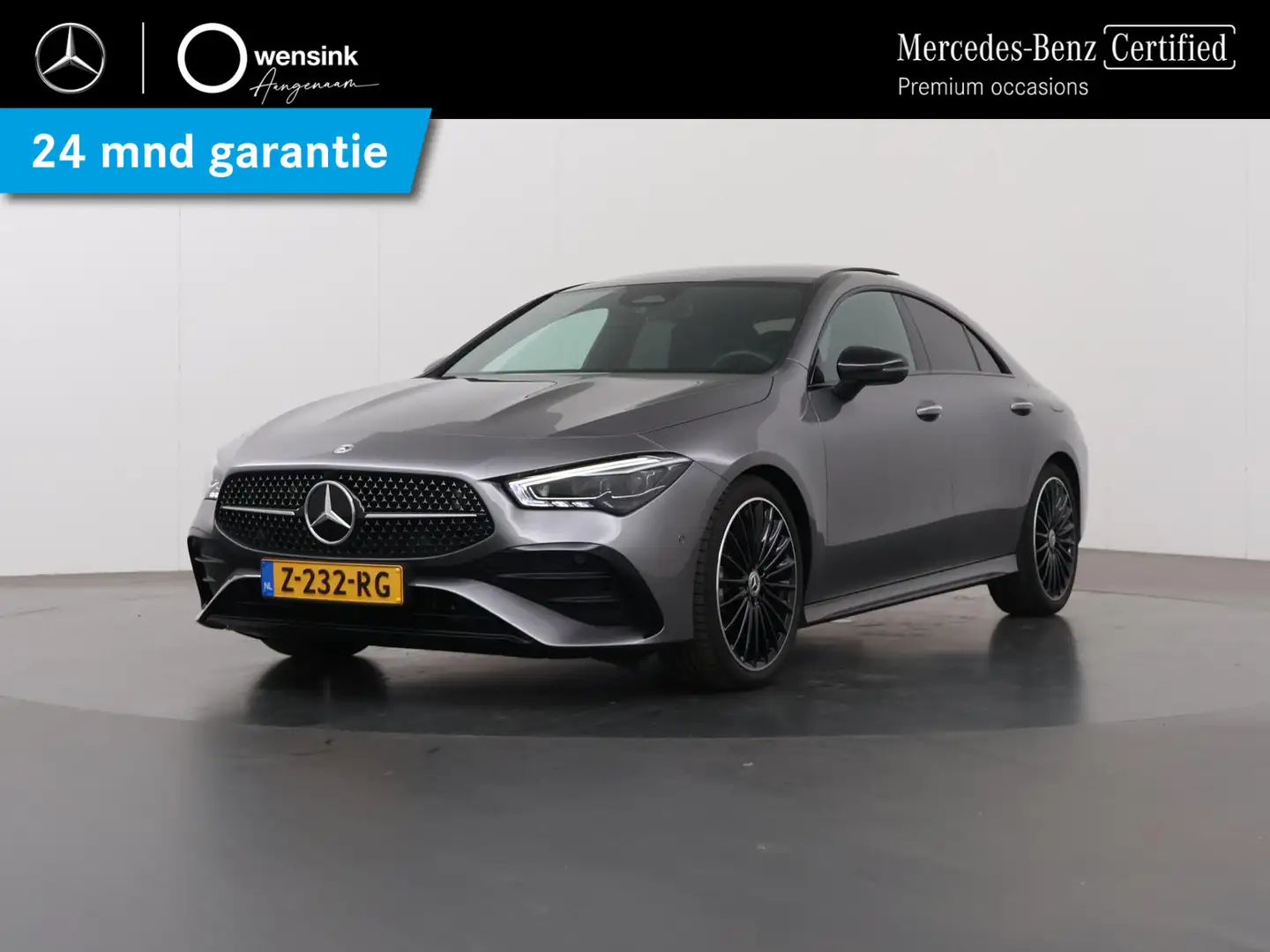 Mercedes-Benz CLA 180 Star Edition AMG Line | Panoramadak | Night | 19" Grijs - 1