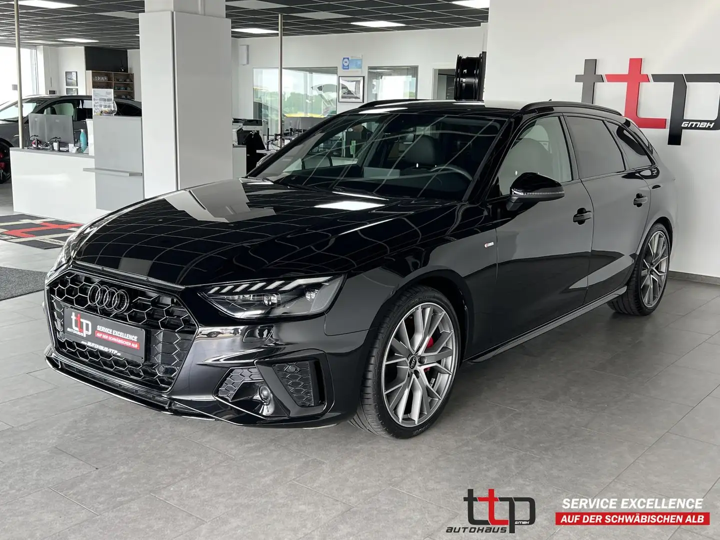 Audi A4 40 TFSI Avant S-line MATRIX 19-Alu AHK Schwarz - 1