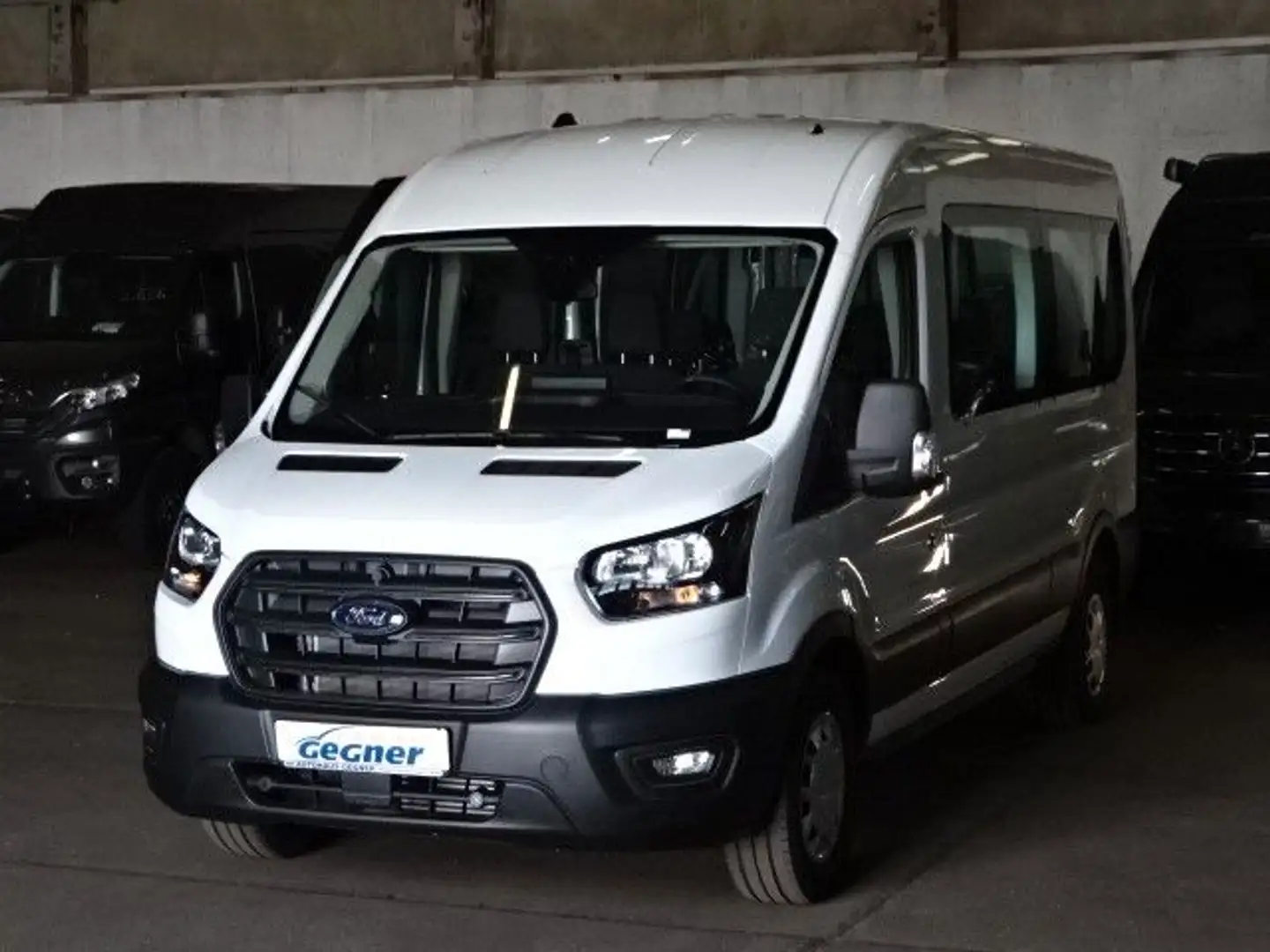 Ford Transit 350 L3H2 Trend Kombi ACC 2xKlima 9Sitz Weiß - 2
