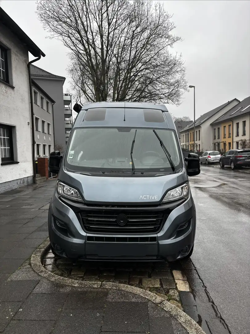 Caravans-Wohnm Bürstner Campeo 600 Active Hochdach 4er Fahrradträger Grau - 1